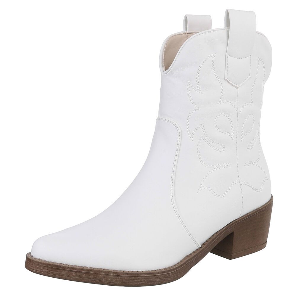 Ital-Design Modische Cowboy-Stiefel mit Verzierungen für günstig online kaufen