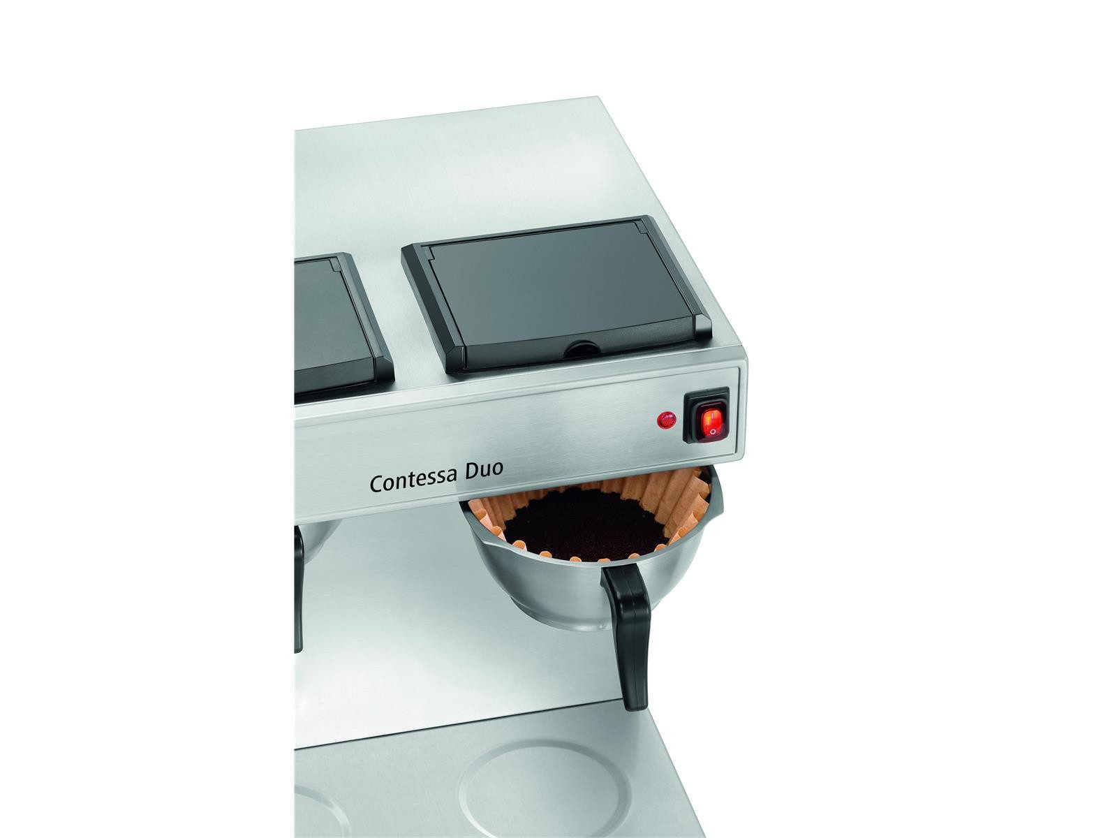 Bartscher Filterkaffeemaschine, Korbfilter, 8 Minuten für 2 Liter