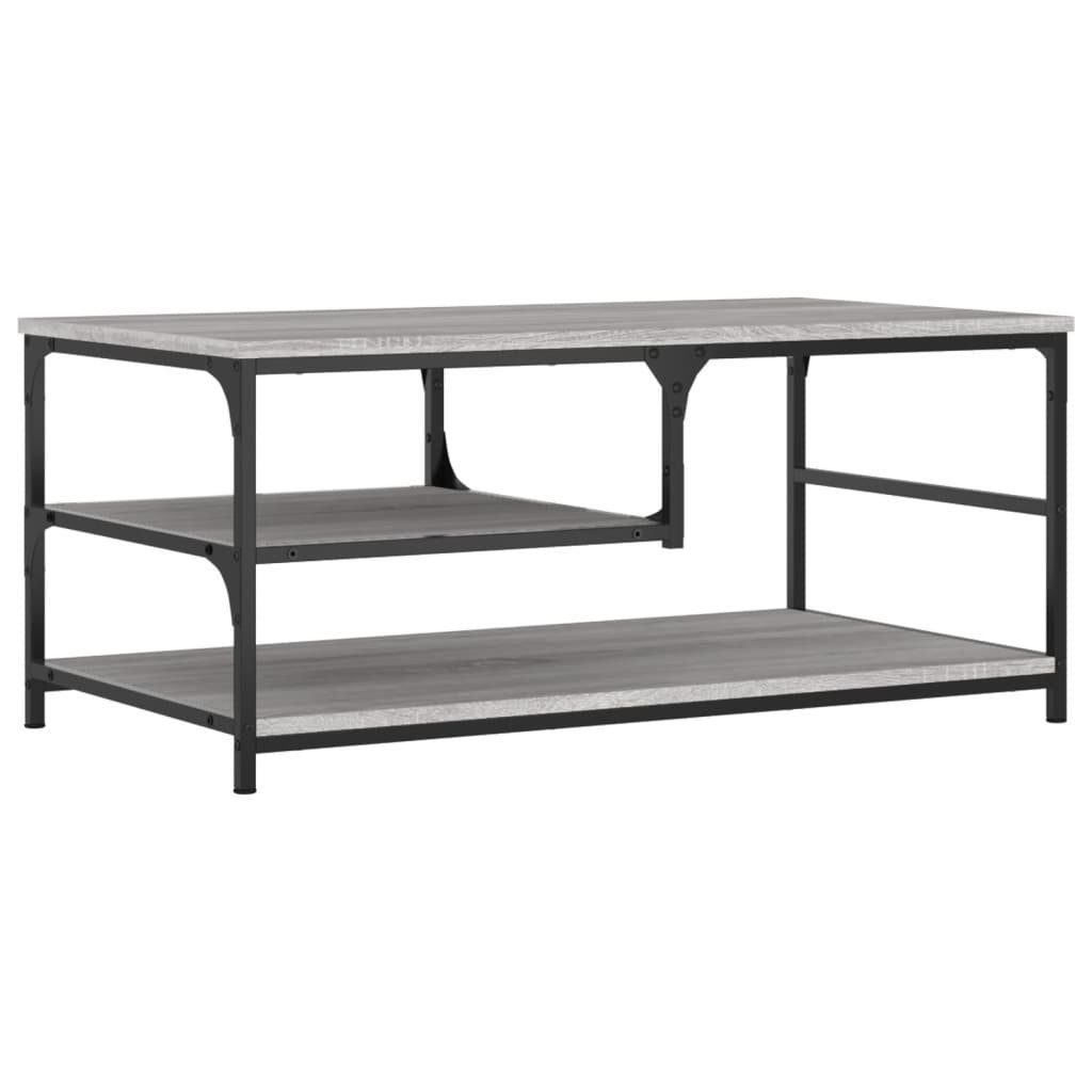 vidaXL Couchtisch Couchtisch Grau Sonoma 90x49x40 günstig online kaufen