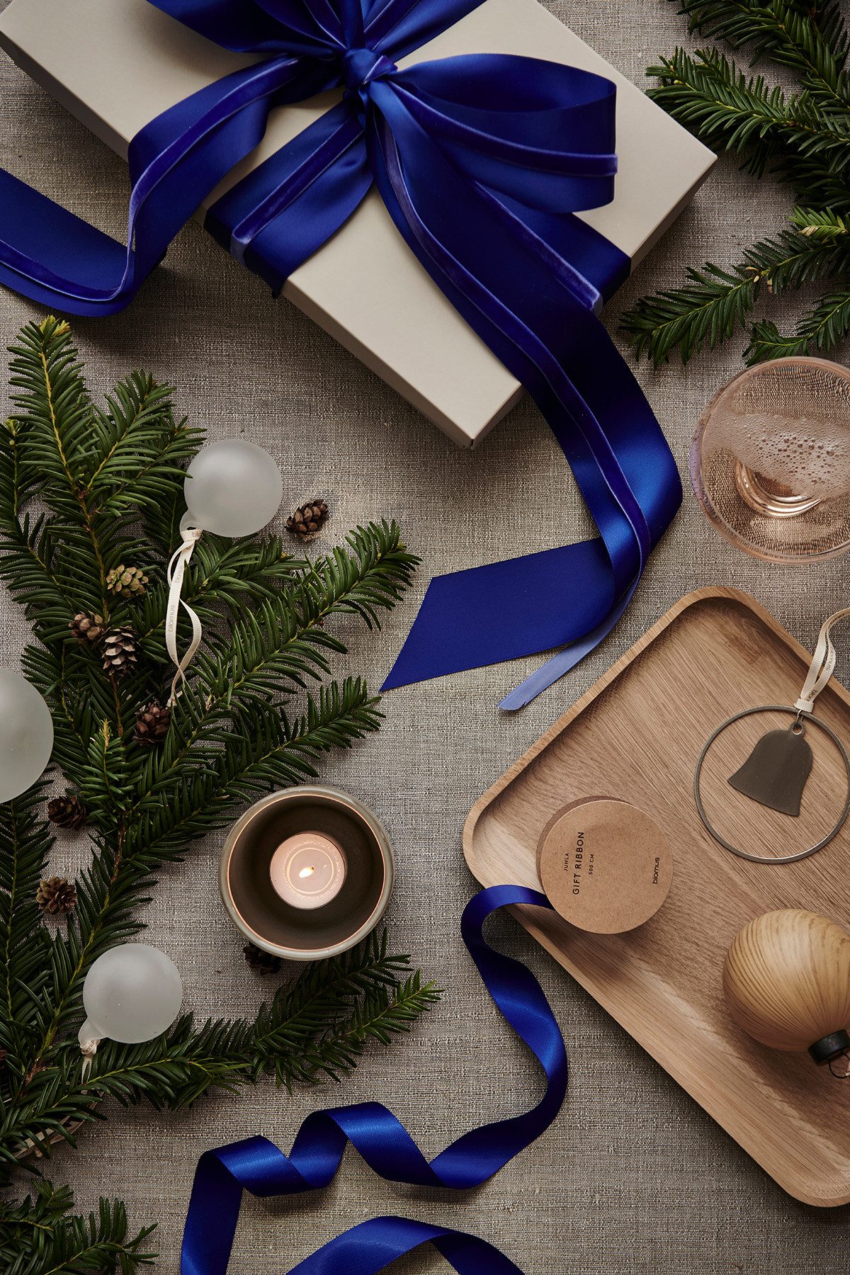 blomus Christbaumschmuck Weihnachtsschmuck -JUHLA- 4er Set, Weihnachtsdeko aus Glas, stilvoller Weihnachtsschmuck, vielfältige Gestaltung