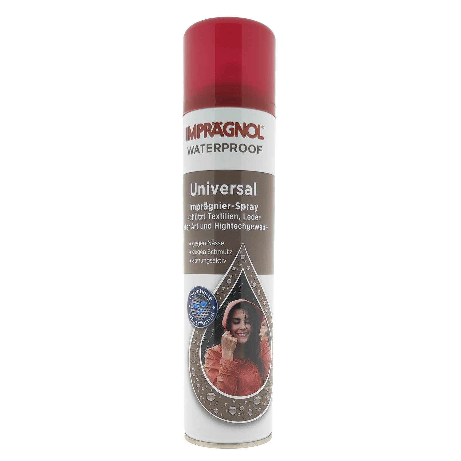 Imprägnol Imprägnol waterproof Imprägnier-Spray 400ml Imprägnierspray (Flasche, 1 St., Imprägnol Imprägnier-Spray), Imprägnierspray Universalspray Wetterschutz Waterproof Schutzspray