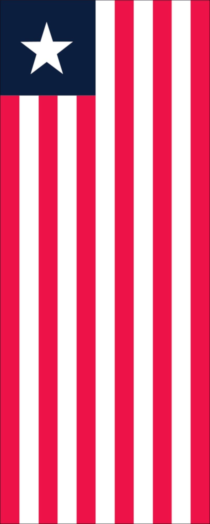flaggenmeer Flagge Flagge Liberia 110 g/m² Hochformat