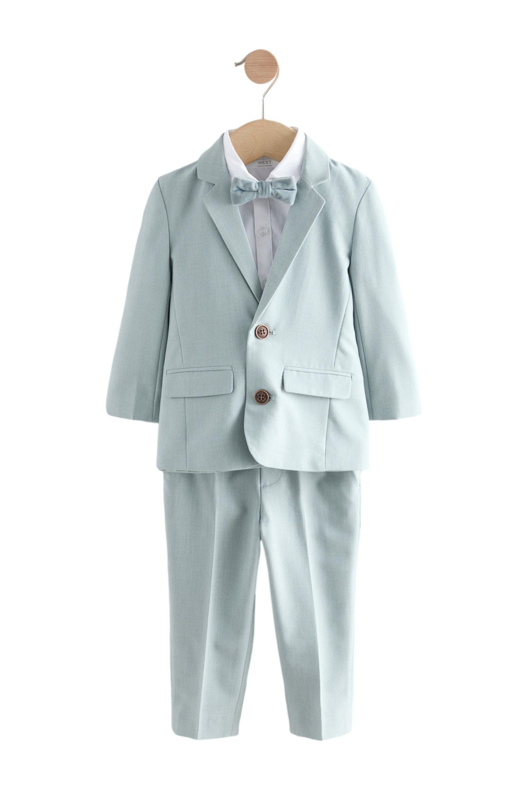 Next Hemd & Hose Blazer, Hemd, Hose und Fliege im Set (4-tlg)