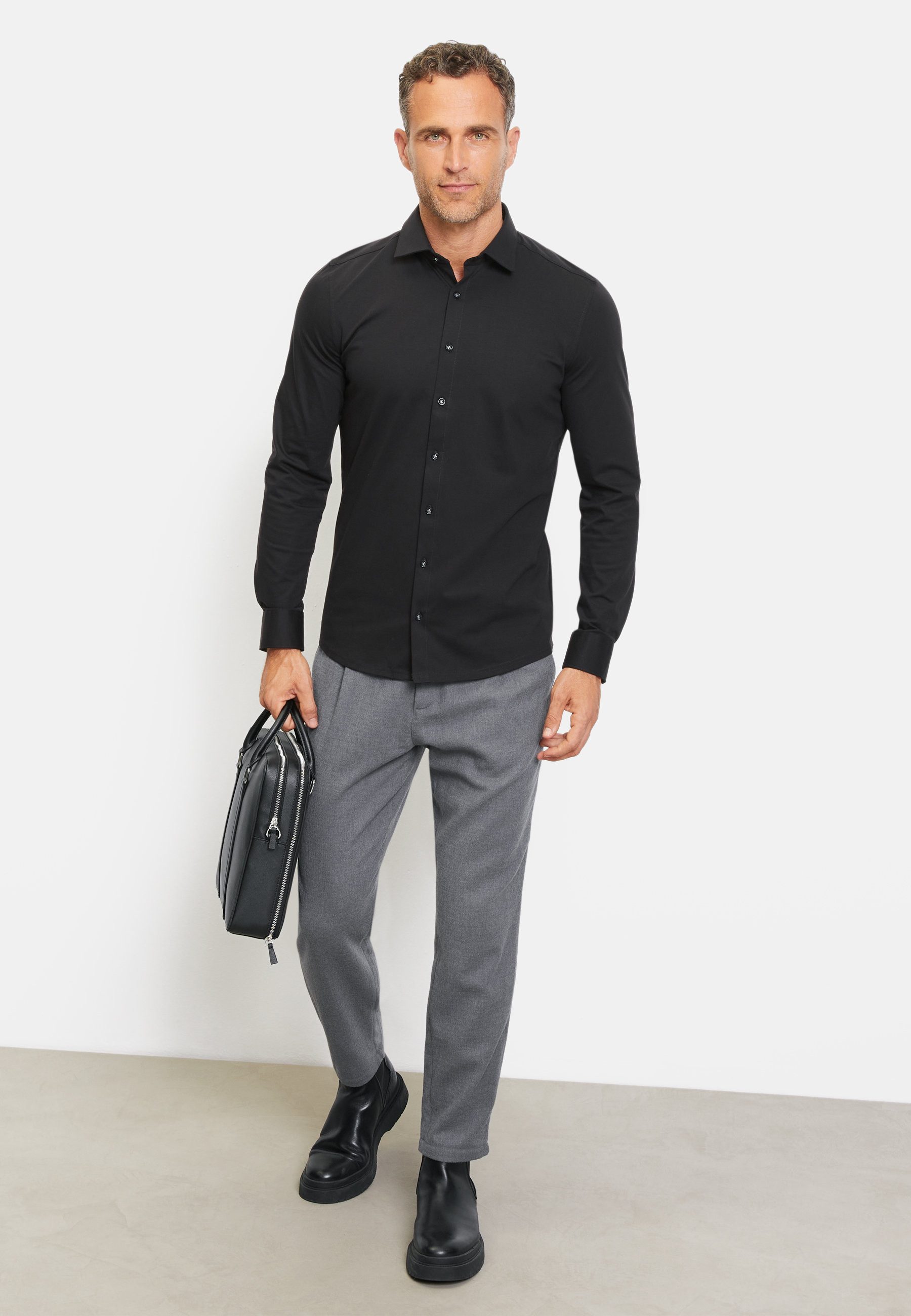 OLYMP Businesshemd OLYMP No. Six 24/Seven, Super Slim, Businesshemd, Urban Kent