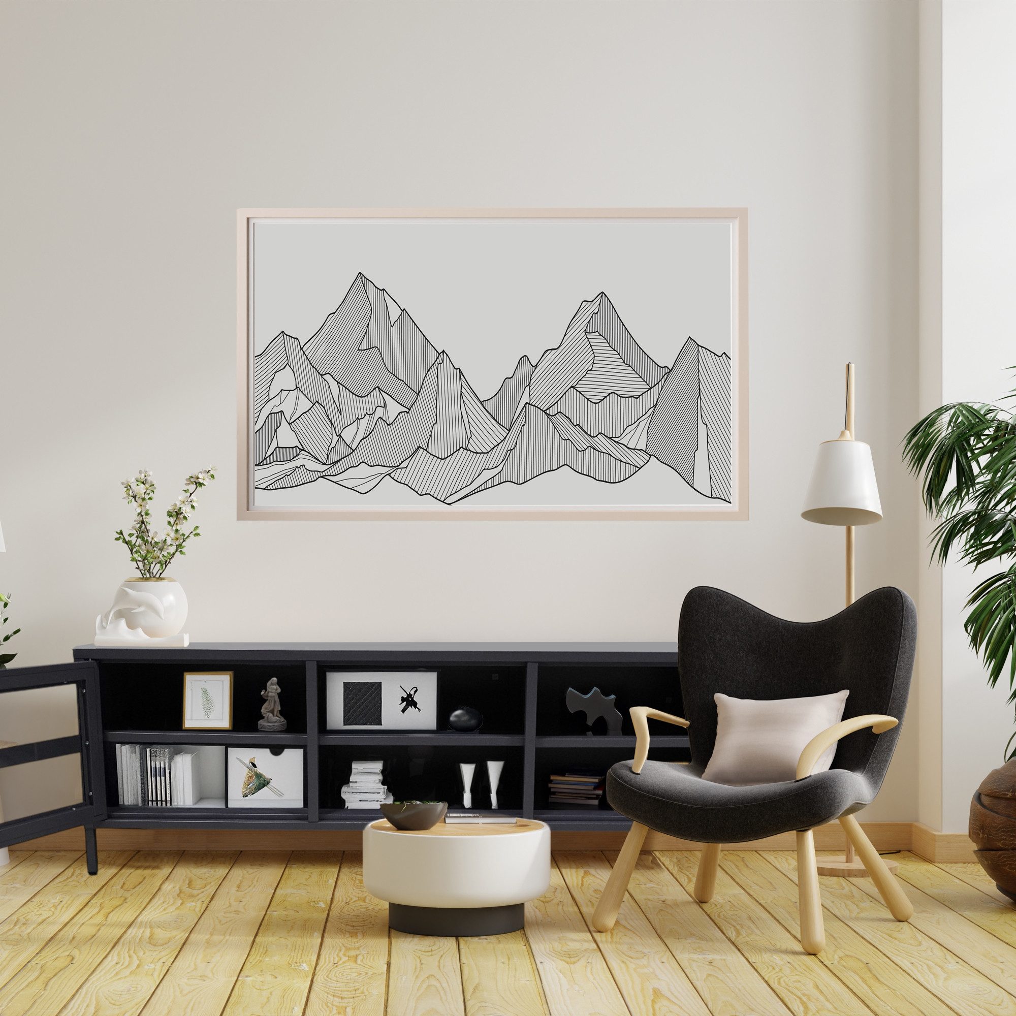 osoltus Raumteiler Metall Sideboard TV Regal Lowboard Fernsehtisch Manchest günstig online kaufen