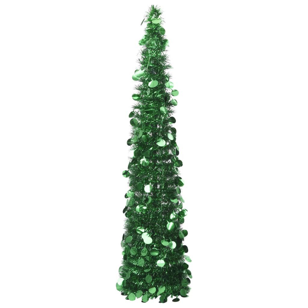 Künstlicher Weihnachtsbaum 150 x 33 cm Künstlicher Pop-Up-Weihnachtsbaum Grün 150 cm PET