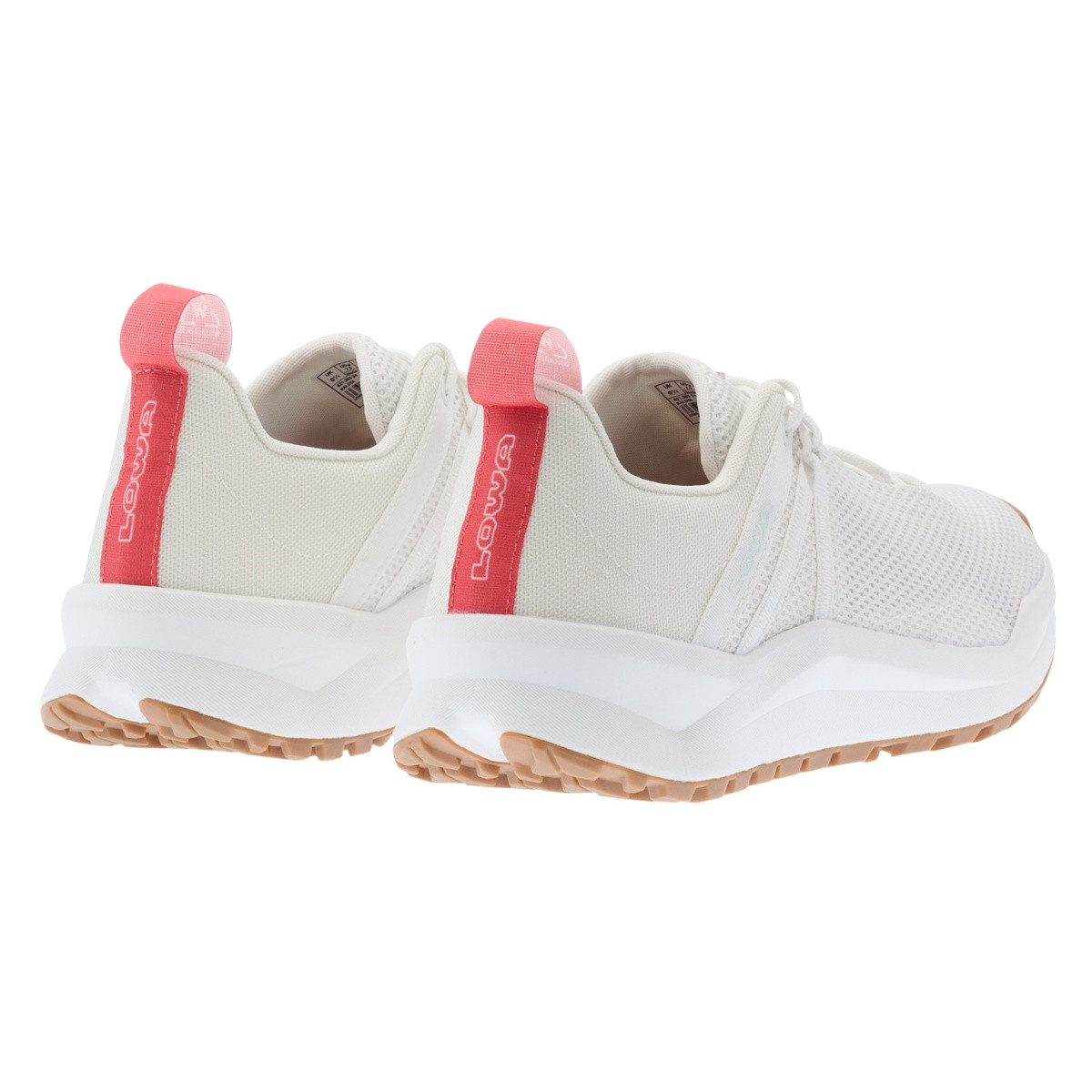Lowa Alltag-Travelschuhe Kaloya (Textil) offweiss/koralle Herren Wanderschu günstig online kaufen