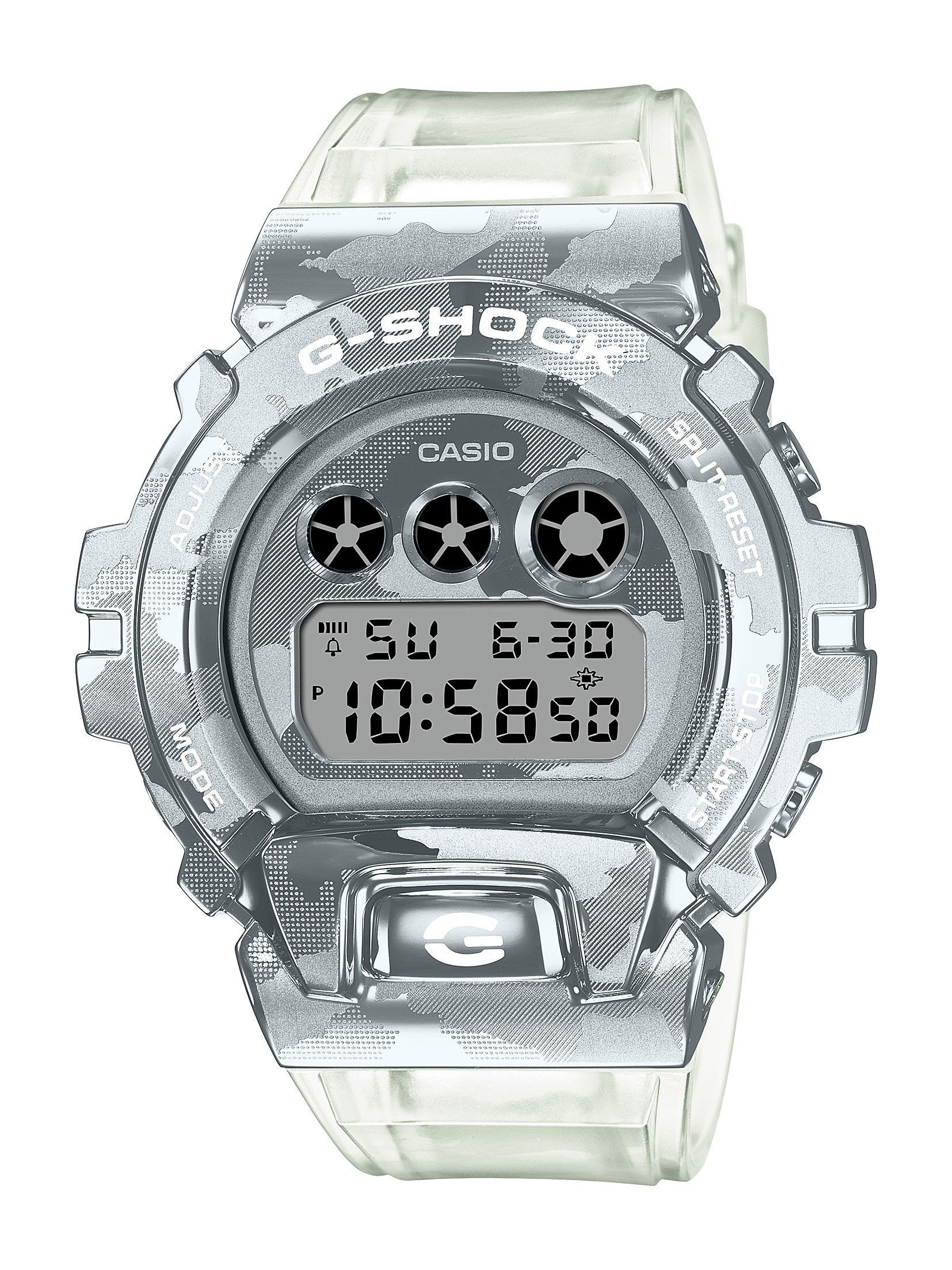 CASIO Digitaluhr, Casio Herren Digital G-Shock Armbanduhr Quartz GM-6900SCM-1ER