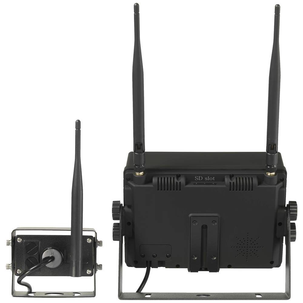 Renkforce Funk-Rückfahrvideosystem 2.4GHz Professional RF-5370030 Rückfahrkamera (2 Kamera-Eingänge)