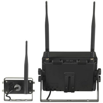 Renkforce Funk-Rückfahrvideosystem 2.4GHz Professional Rückfahrkamera (2 Kamera-Eingänge)