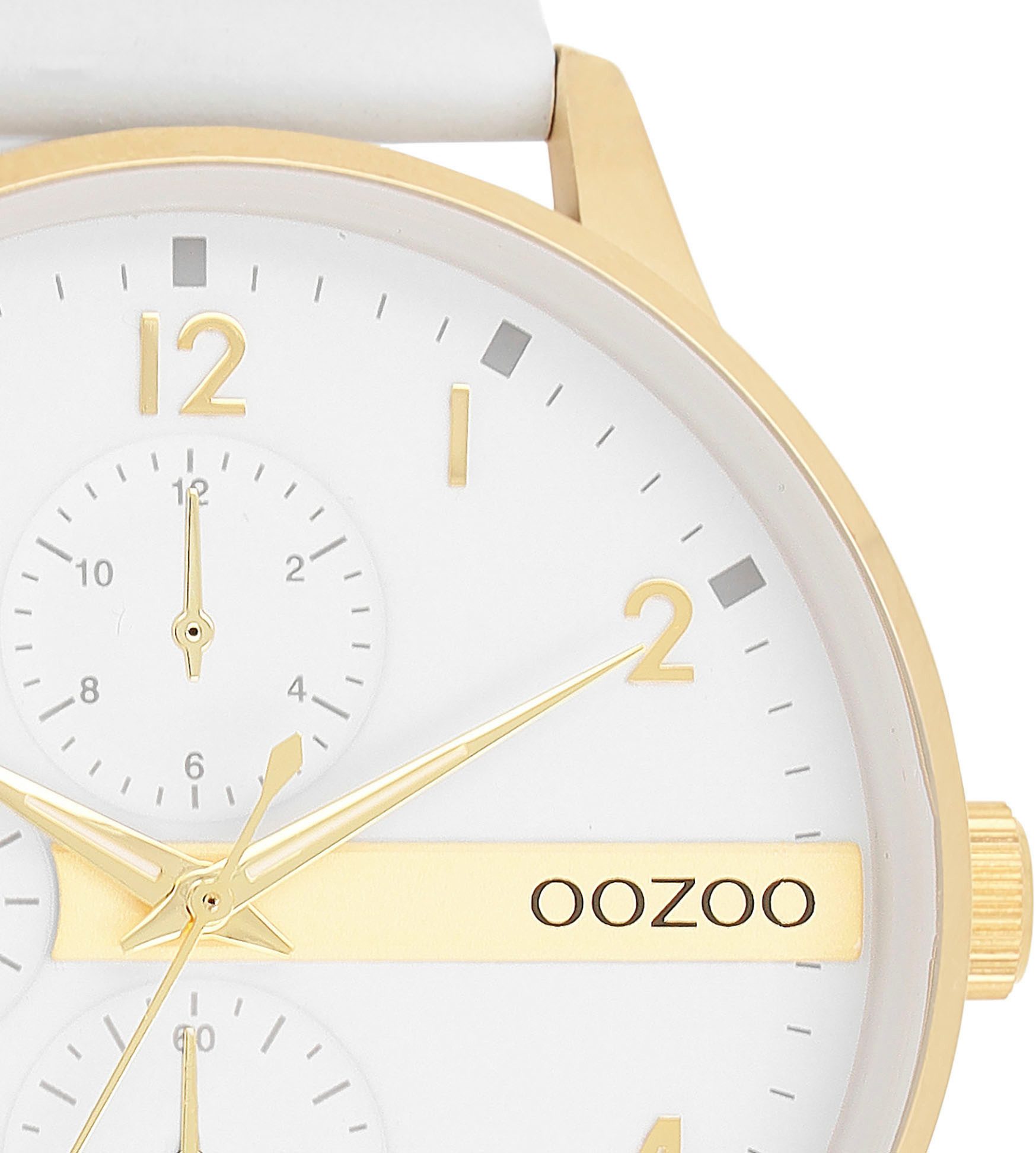 OOZOO Quarzuhr C11305, Armbanduhr, Herrenuhr, Lederarmband günstig online kaufen