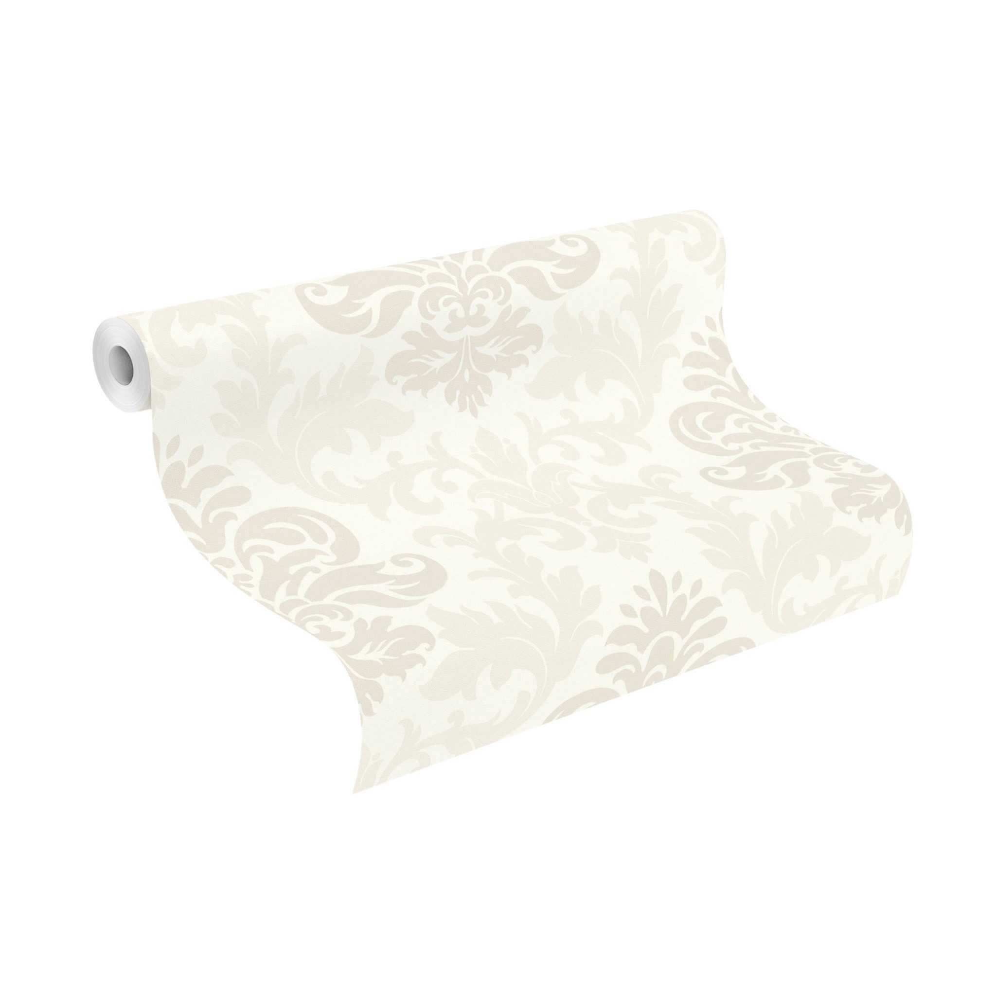 Rasch Papiertapete, glatt, Barockoptik, Ornamente günstig online kaufen