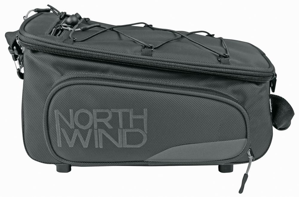 Northwind Fahrrad-Gepäckträger Northwind Smartbag Classic, schwarz  10 Liter Gepäckträgertasche mit