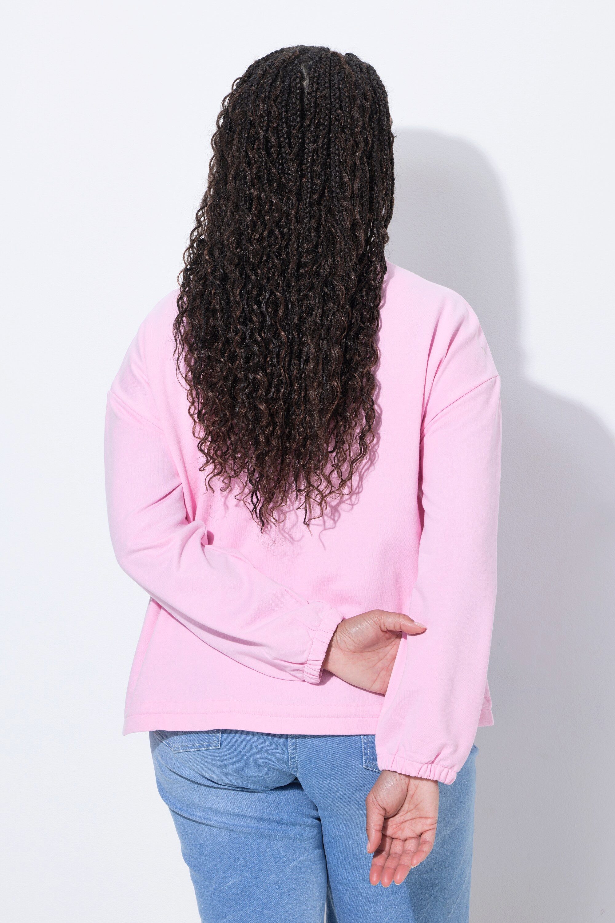 Angel of Style Sweatjacke Sweatjacke Loose Fit – Bild 3 von 3