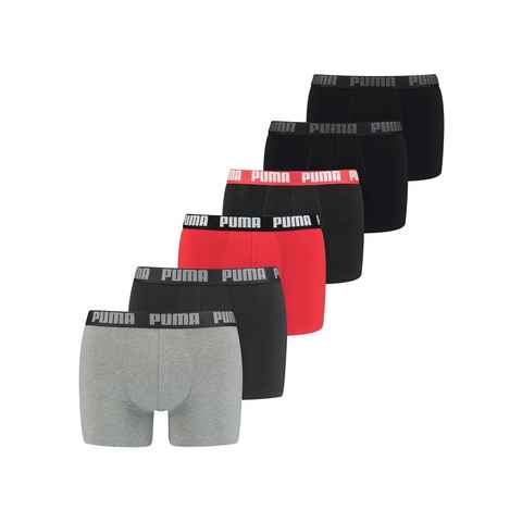 PUMA Boxershorts (Packung, 6-St) PUMA BASIC BOXER 6P ECOM