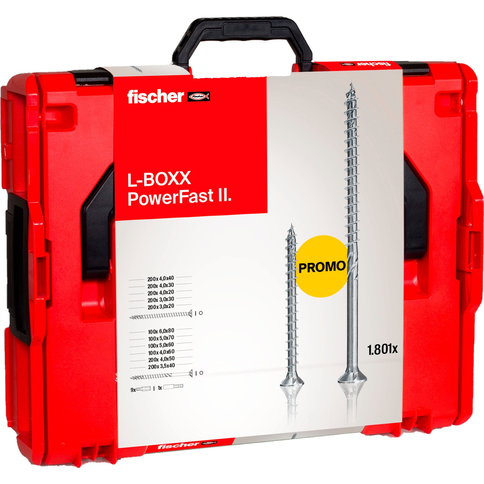 Fischer Schraube fischer Aktion L-BOXX 102 Power-Fast II TX
