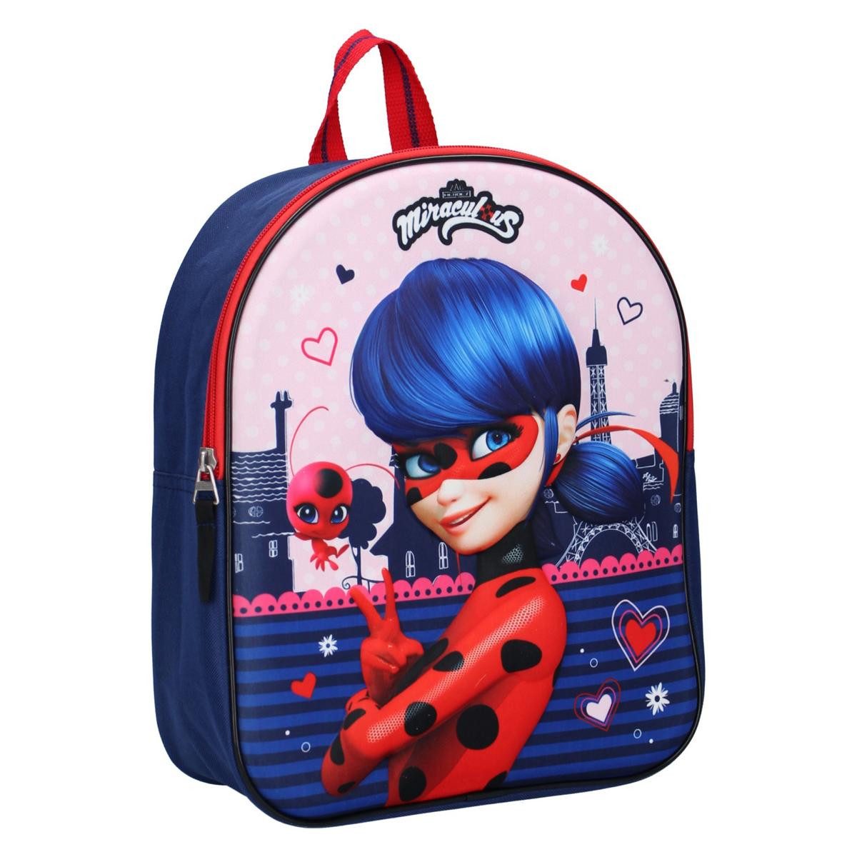 Kinderrucksack 3D Kinderrucksack 9 Liter Miraculous Super Secret