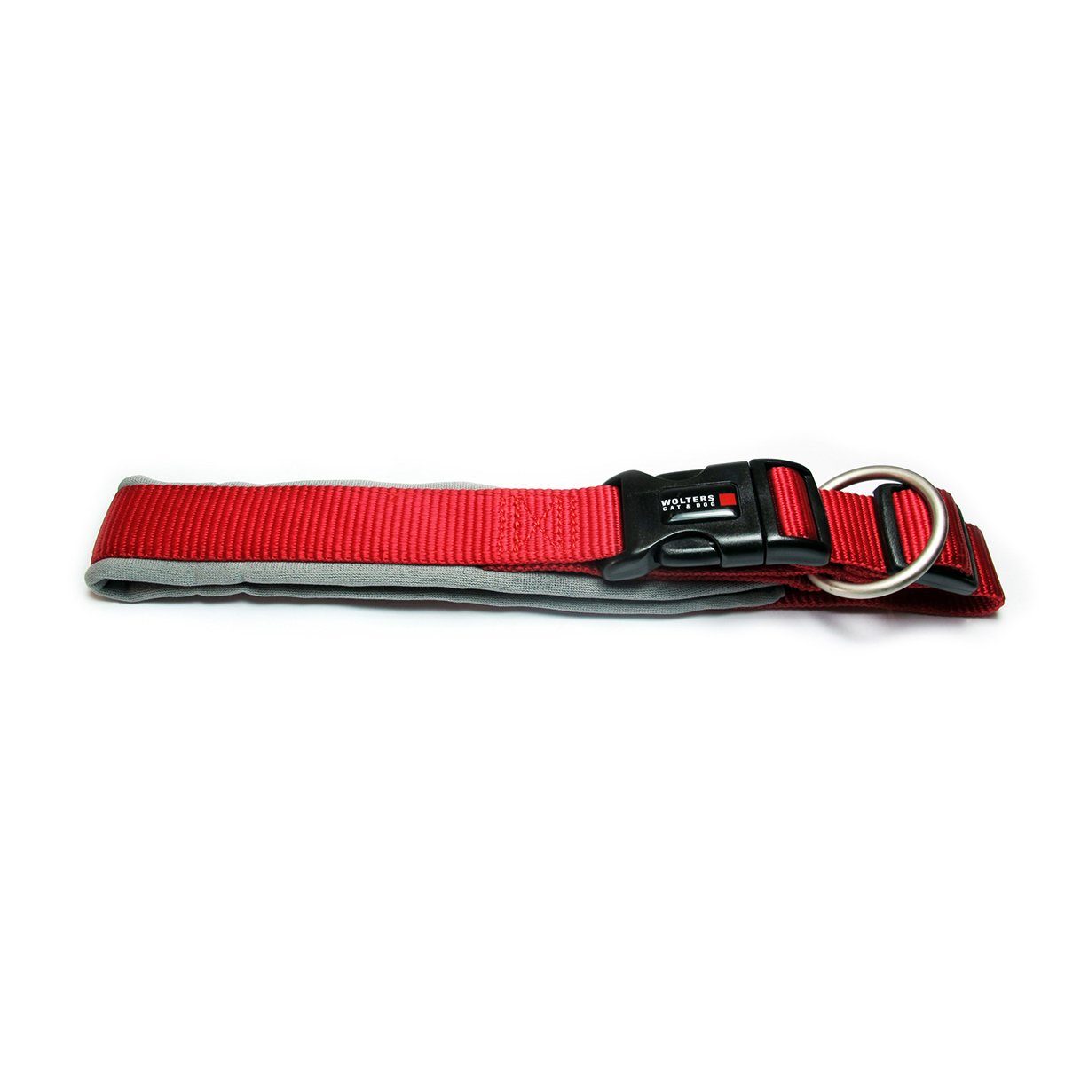 Wolters Hunde-Halsband Halsband Professional Comfort cayenne/grau