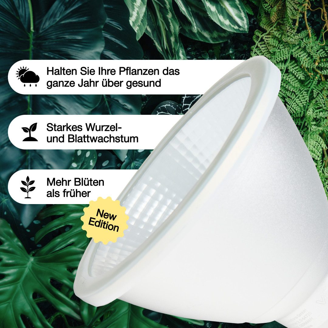 Venso EcoSolutions Pflanzenlampe indoor plants, Venso EcoSolutions Growlight Indoor plants LED E27 Pflanzenlampe, Voll – Bild 2 von 5