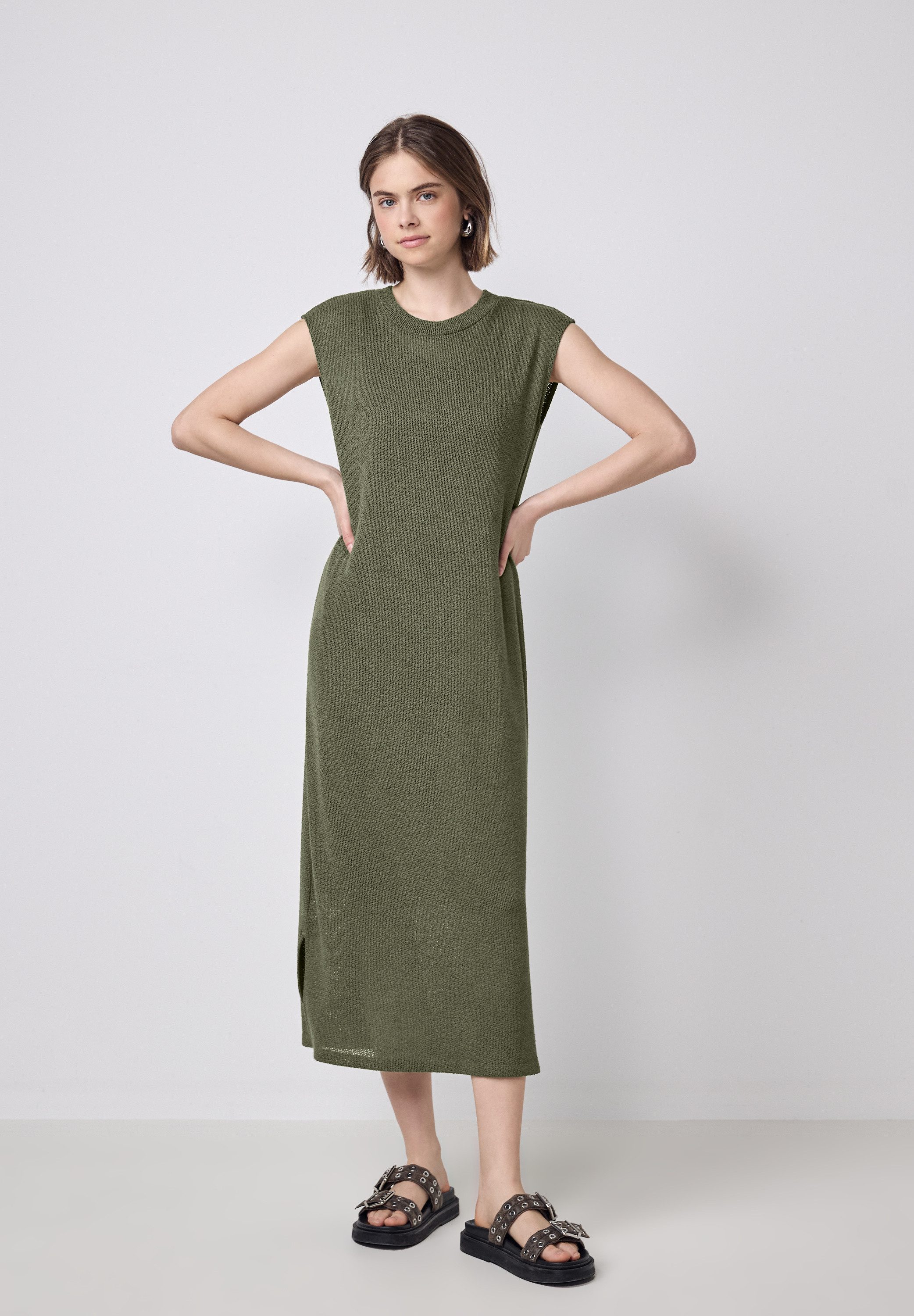 STREET ONE STUDIO Strickkleid mit Rundhalsausschnitt günstig online kaufen