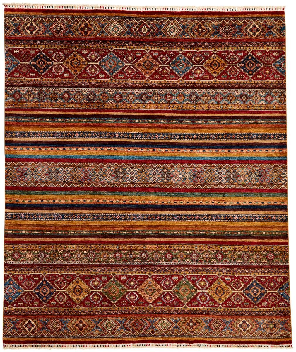 Orientteppich Arijana Shaal 255x300 Handgeknüpfter Orientteppich, Nain Trading, rechteckig, Höhe: 5 mm