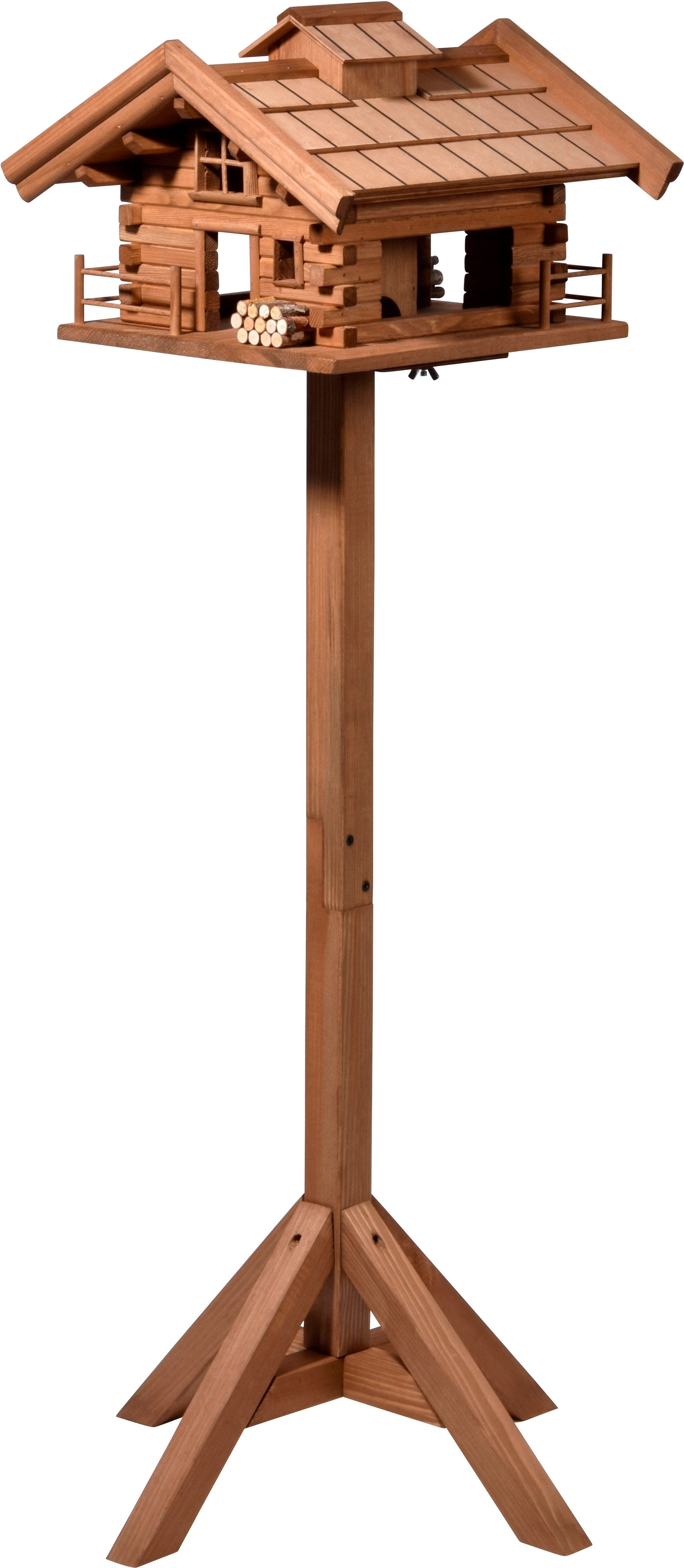 Vogelhaus Vogelfutterhaus "Tirol" mit Ständer