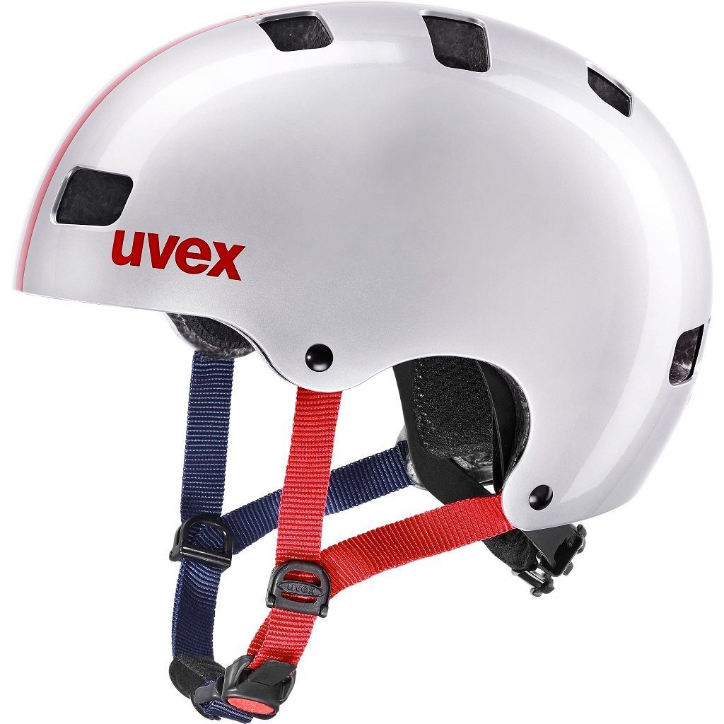 Uvex Fahrradhelm Kinder kid 3 (Hartschale, anpassbar, Ventilationsöffnungen, 1-Hand)