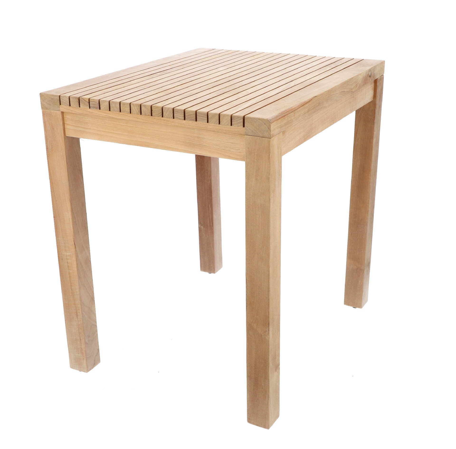 jankurtz Esstisch Samoa aus Teakholz, 60 x 75 cm, Geeignet für 4 Personen