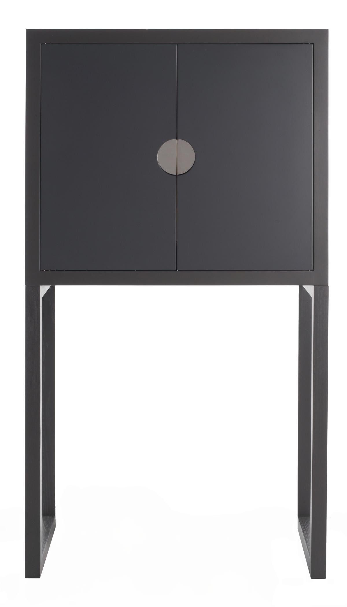 JVmoebel Telefontisch Beistelltisch aus Holz im italienischen Design für stilvolle Akzente (1-St., Barschrank), Made in Europa