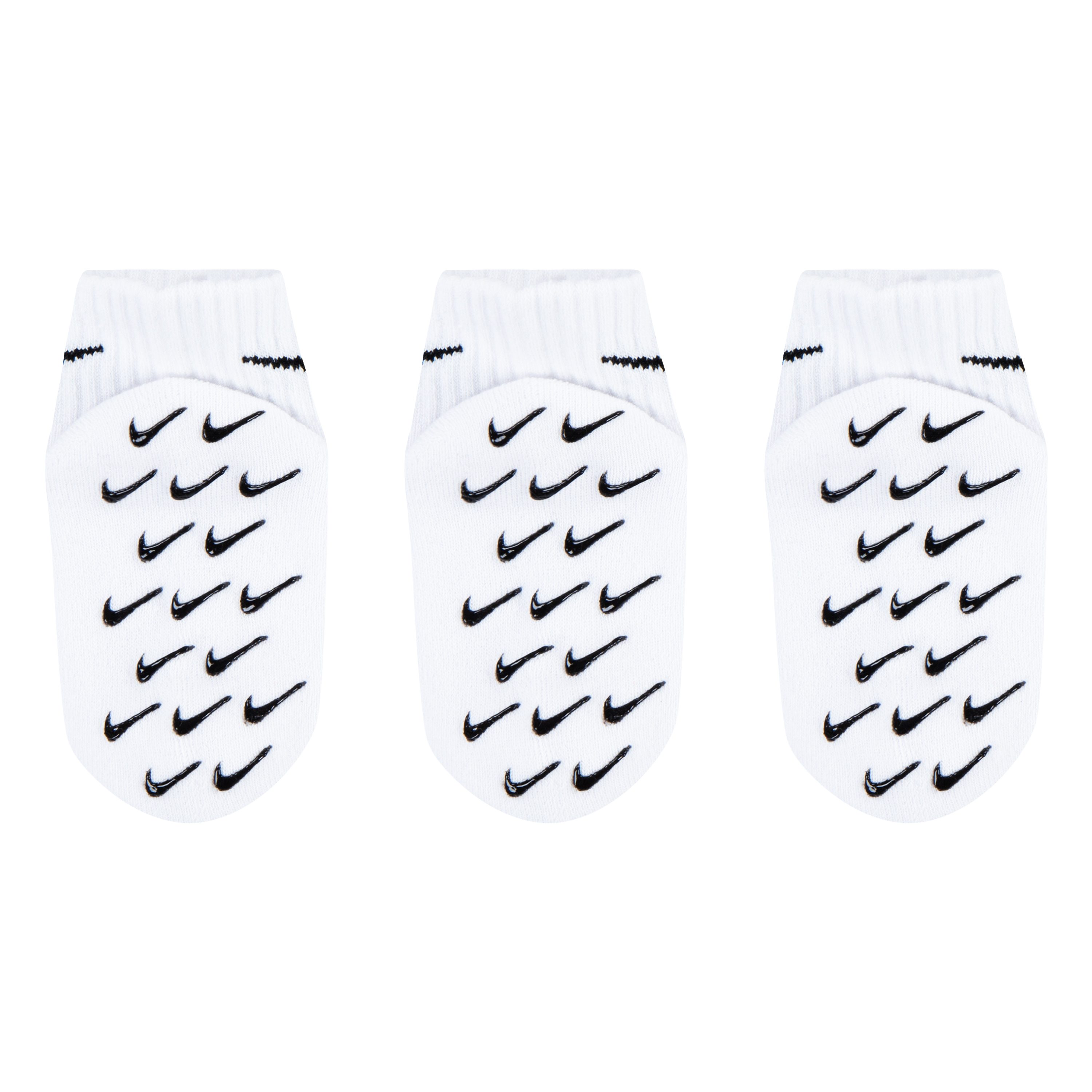 Nike Sportswear Socken NHN 3PK INF/TODD GRIPPER QTR S (3-Paar) für Babys, dreierpack, mit Elasthan-Anteil