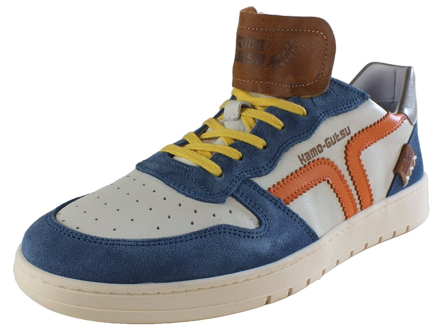 Herren Leder Halbschuhe Sneaker Sneaker