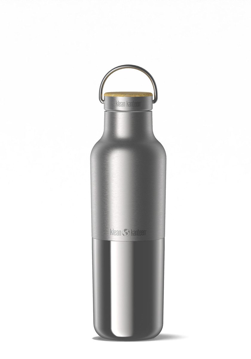Klean Kanteen Trinkflasche Klean Isolierflasche Rise Reflect 592ml mit Bambus Loop Cap BS/MS 2025