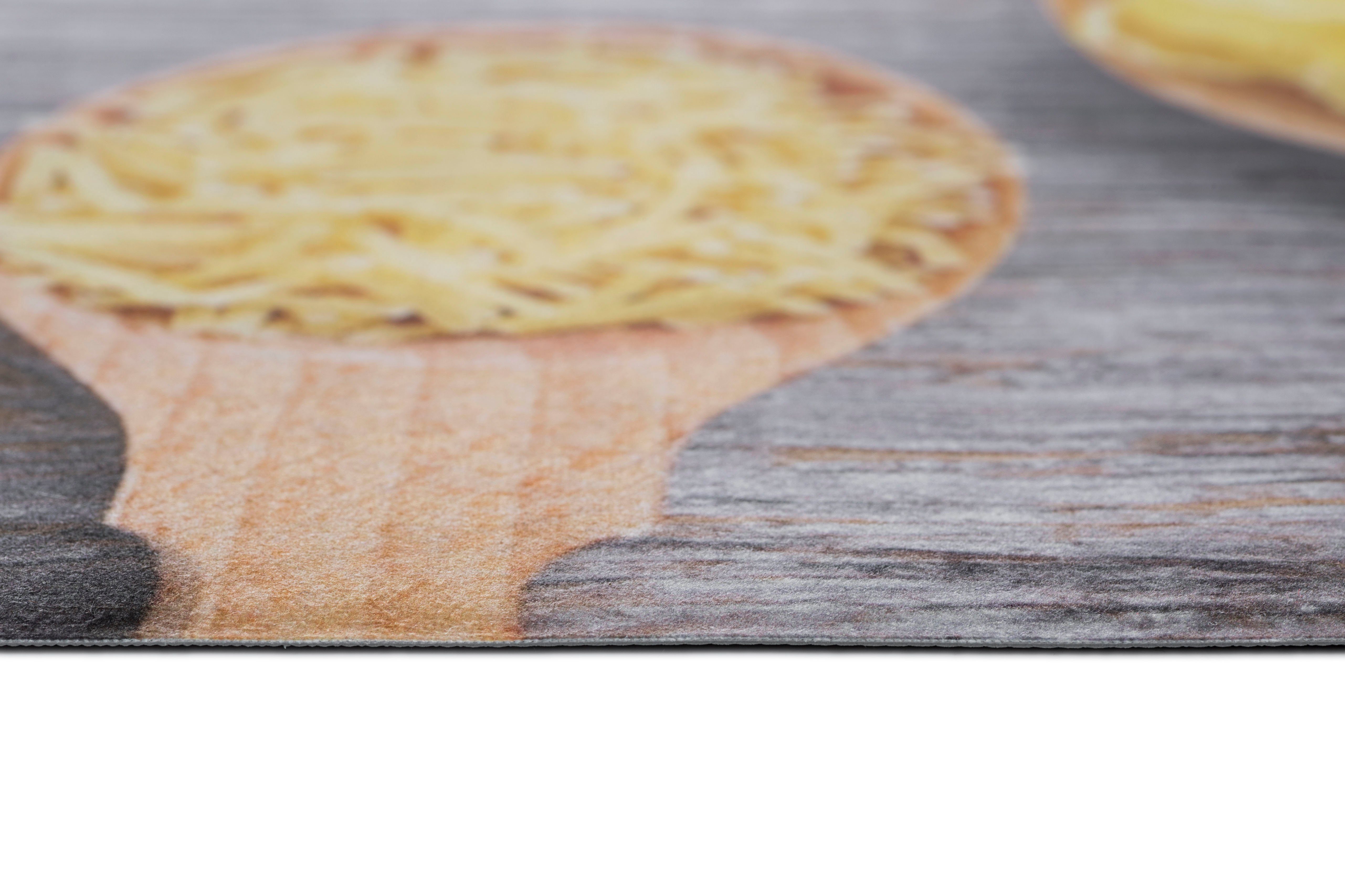 Küchenläufer Pasta, Andiamo, rechteckig, Höhe: rutschhemmend, Nudeln, aus mm, Vinyl, 3 abwischbar, cm Größe Motiv 50x150
