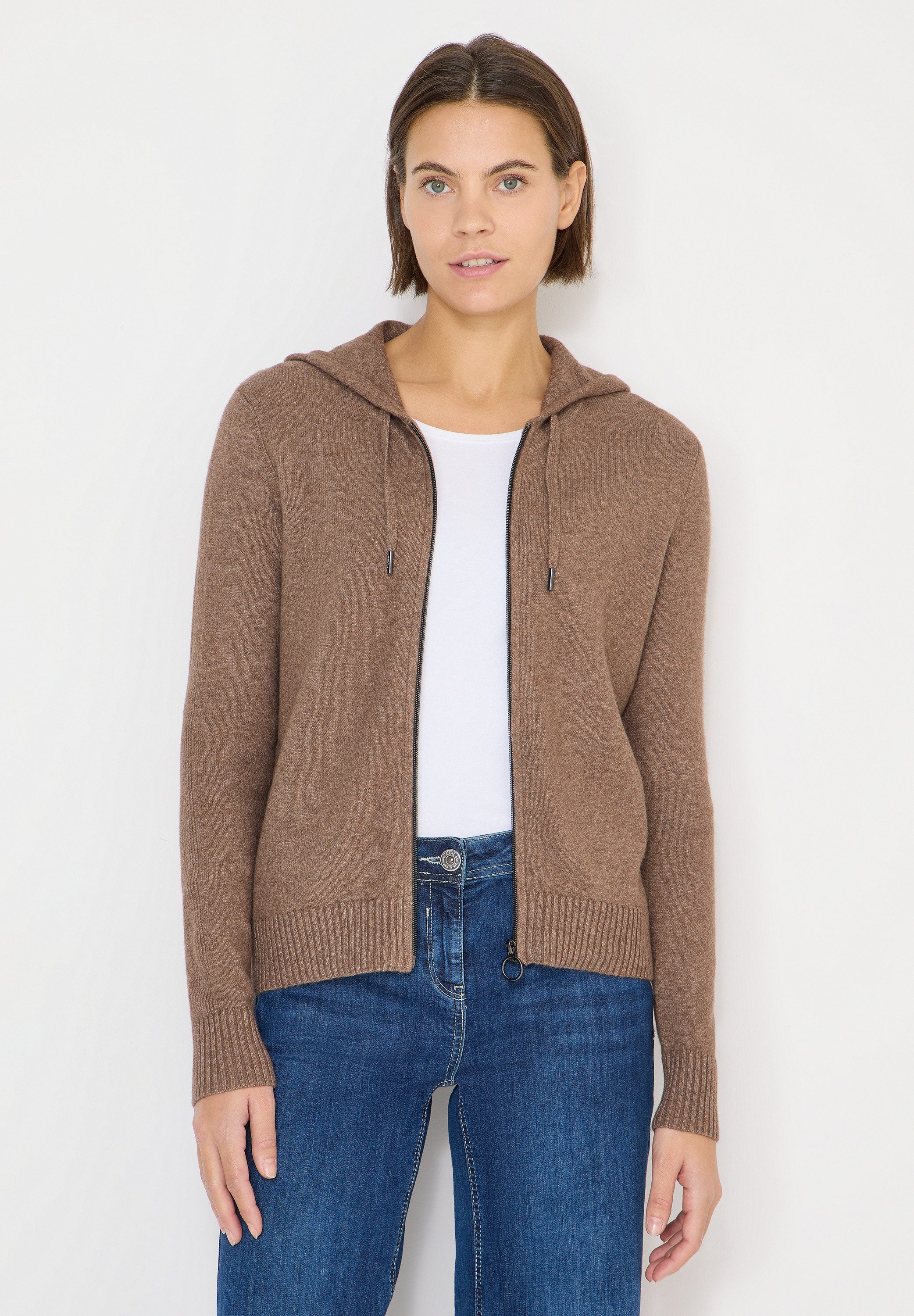 CECIL Cardigan aus Baumwolle mit Stretchanteil