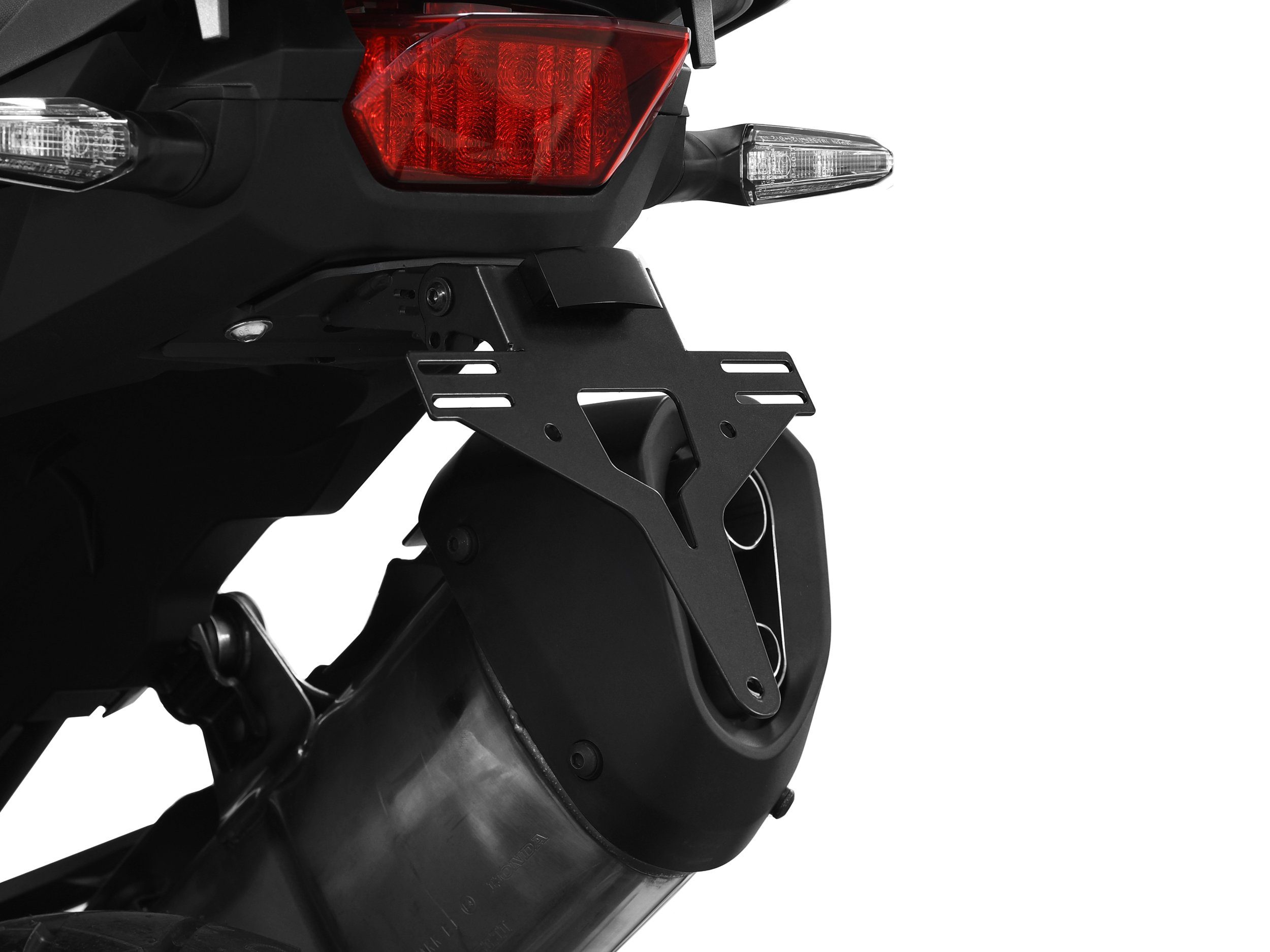 Kurzer Kennzeichenhalter inkl. Kennzeichenbeleuchtung für Honda CB 125 R  (18-)