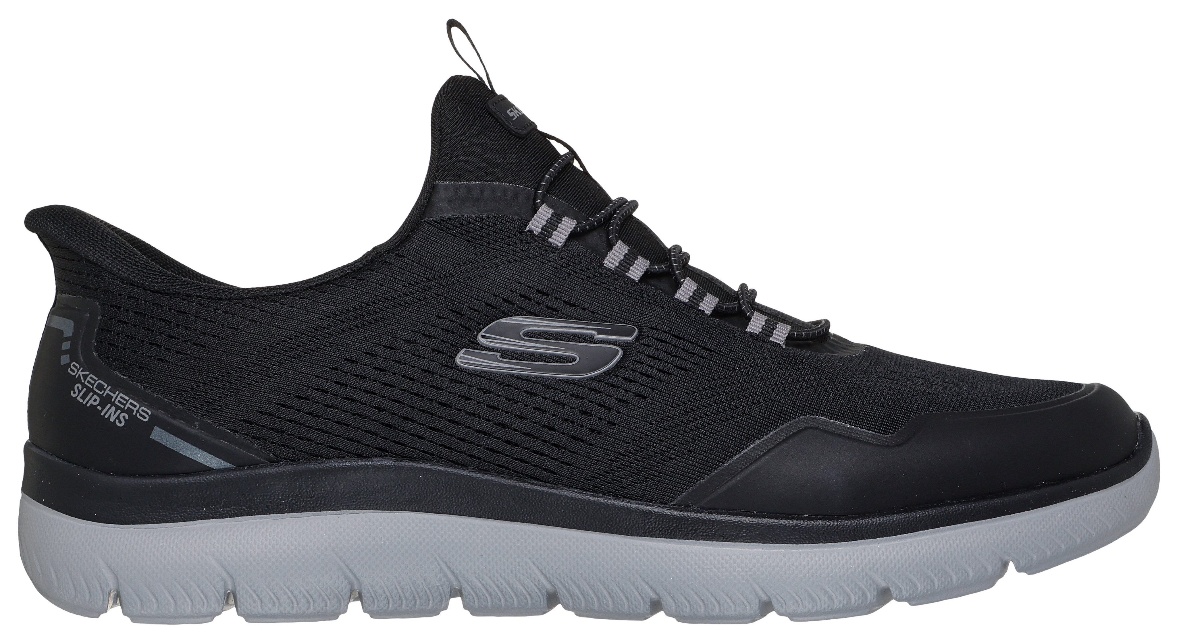 Skechers SUMMITS Slip-On Sneaker Freizeitschuh, Schnürschuh mit Memory Foam