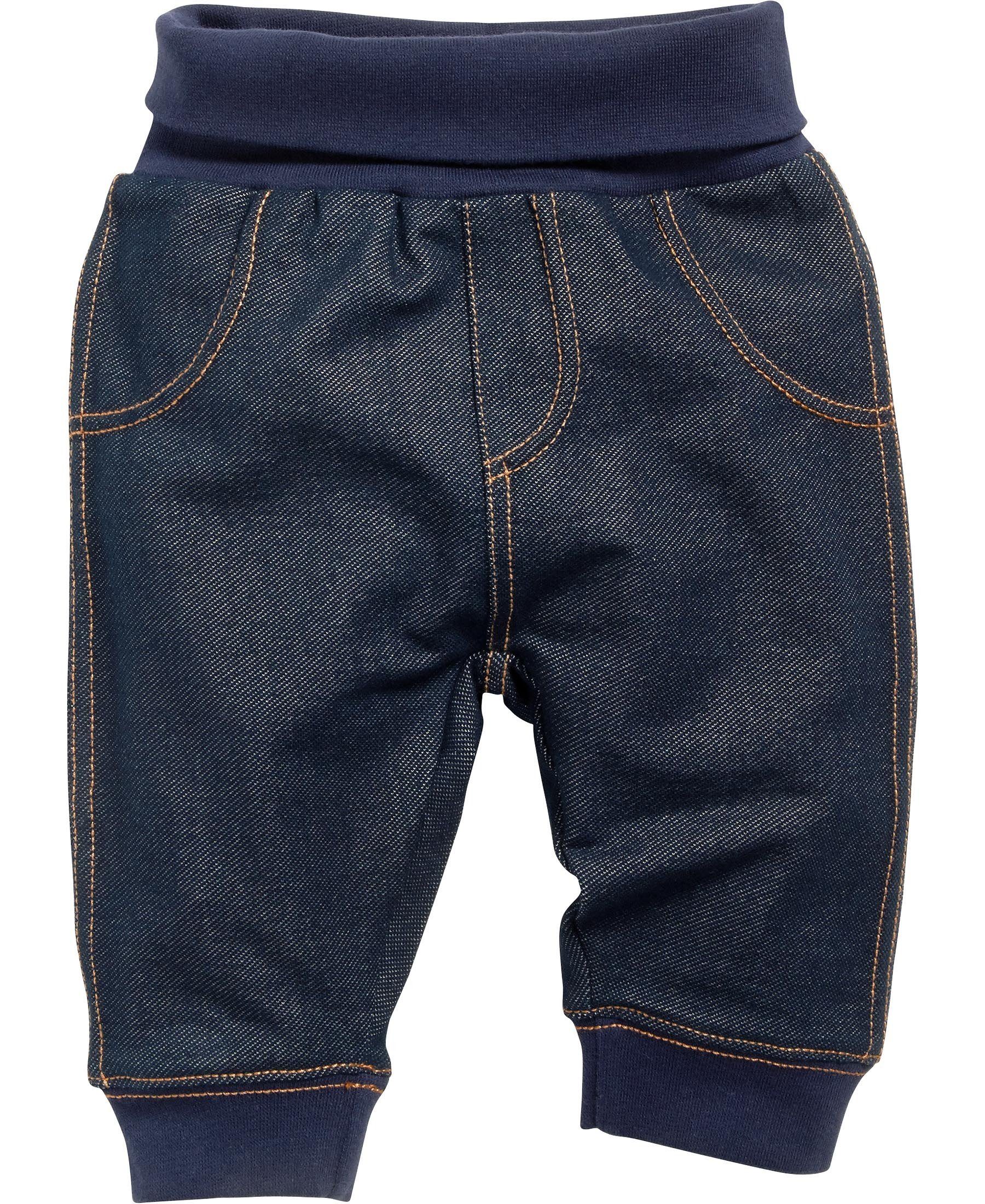 Schlupfhose Baby Sweat-Hose Jeans-Optik