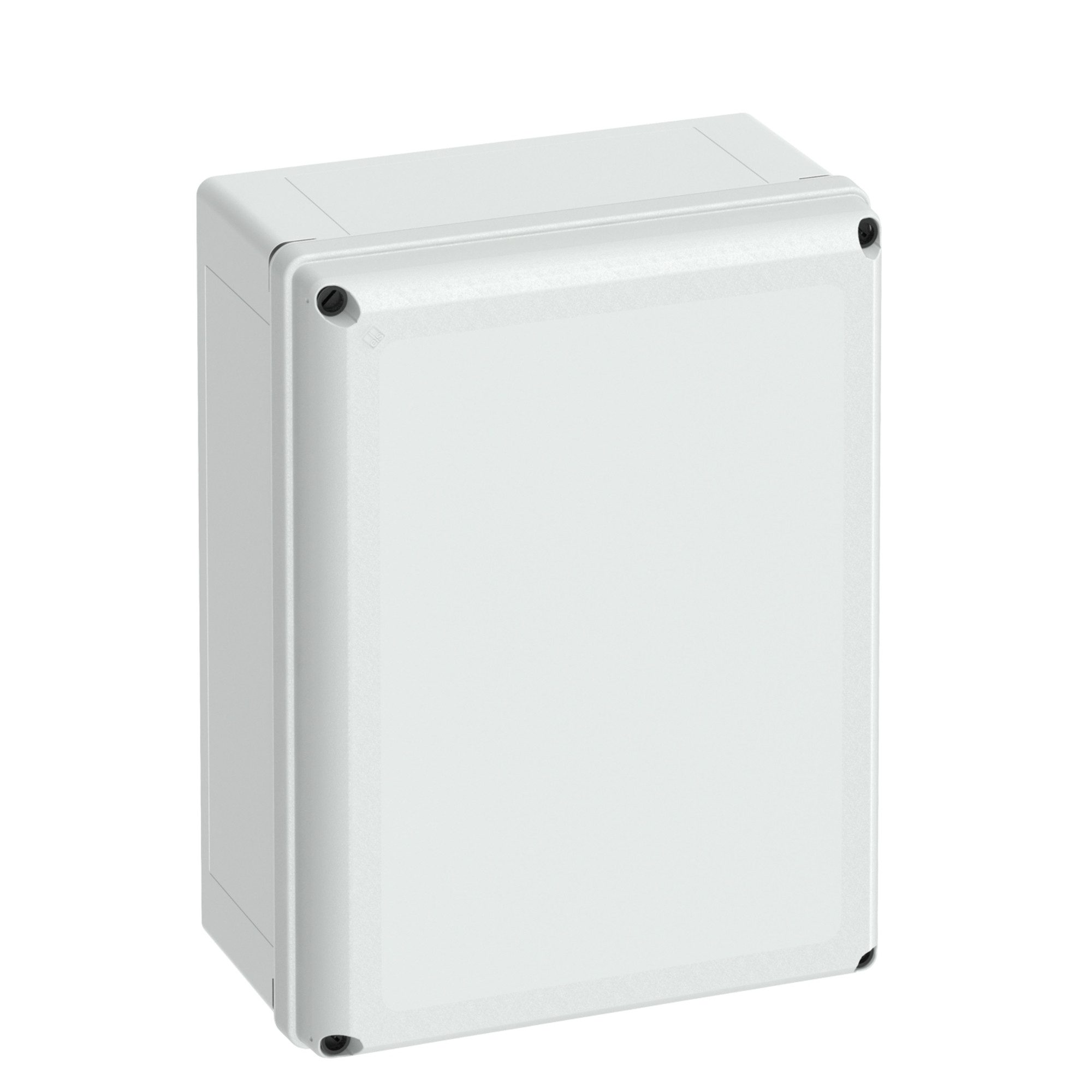 SPELSBERG Verteilerbox GEOS-L - Leergehäuse, Outdoorgehäuse, Industriegehäuse, robust, IP66/IP67/IP69, grauer Deckel, 300 x 400 x 180 mm