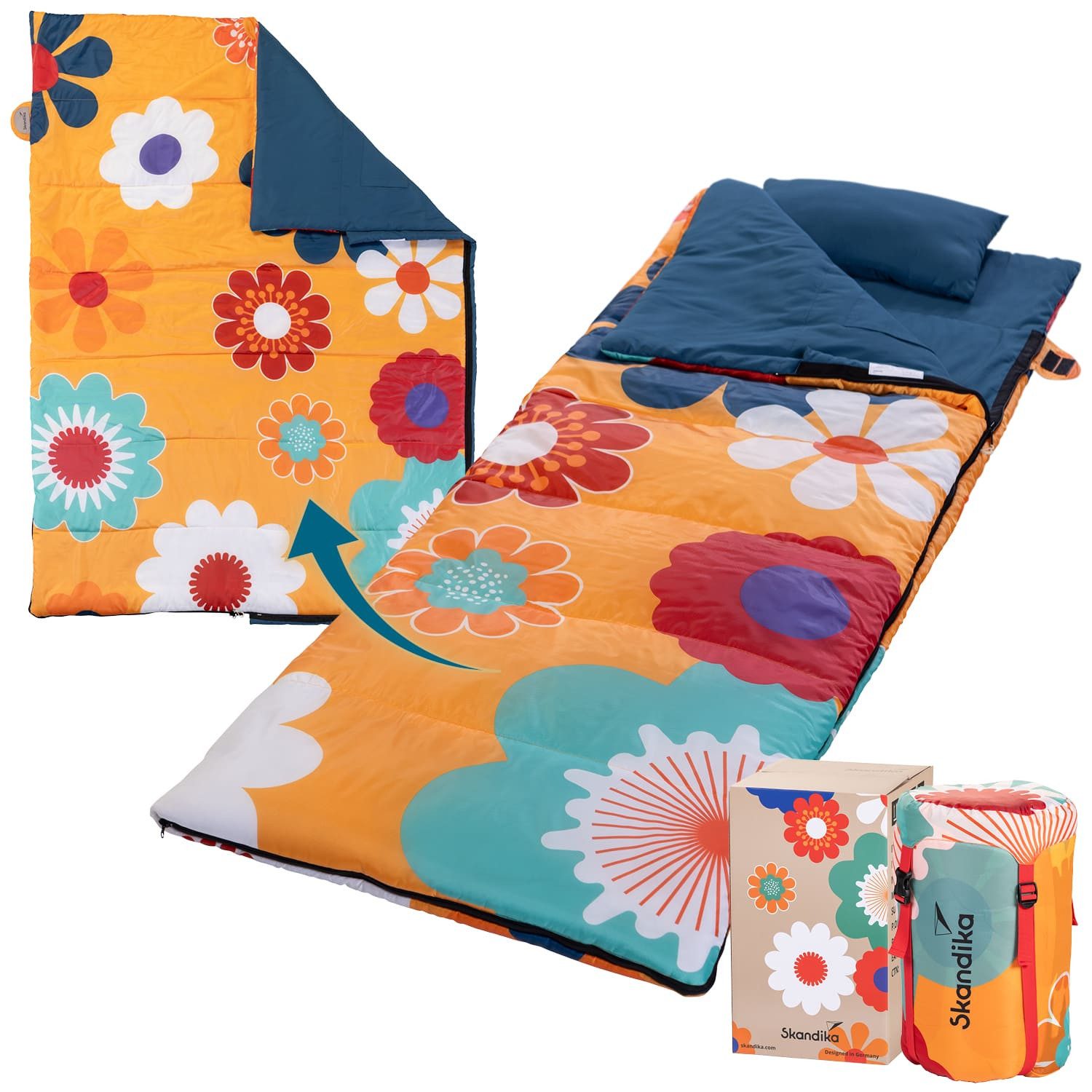 Deckenschlafsack Sovro 220 Flower