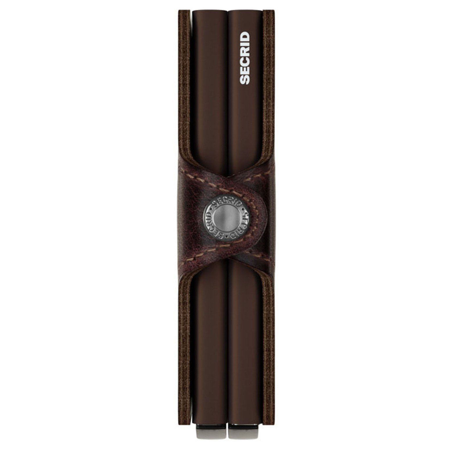 (1-tlg) Geldbörse - SECRID cm chocolate Geldbörse 7 Twinwallet Vintage RFID