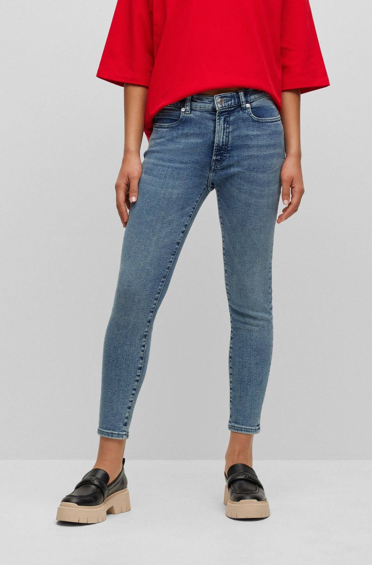 HUGO Skinny Jeans Fit (1-tlg) 5-Pocket-Jeans Damen