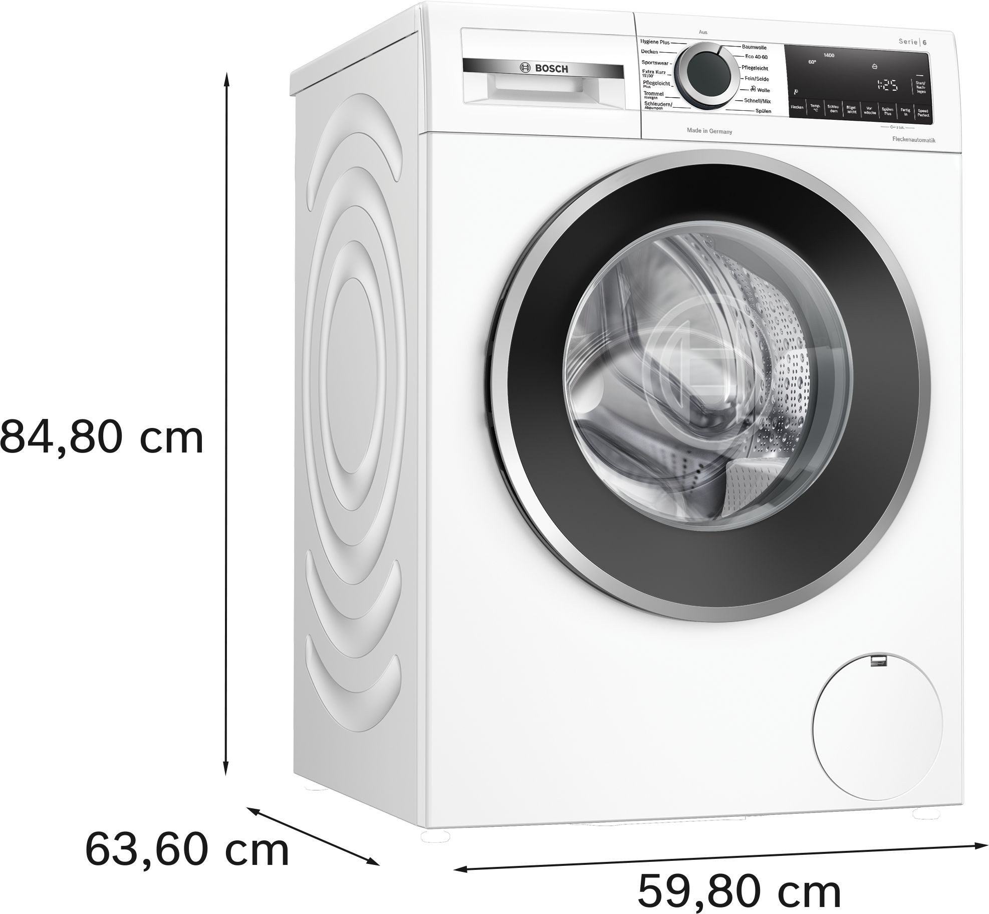 BOSCH Waschmaschine Serie 6 WGG244120, 9 kg, 1400 U/min – Bild 5 von 5
