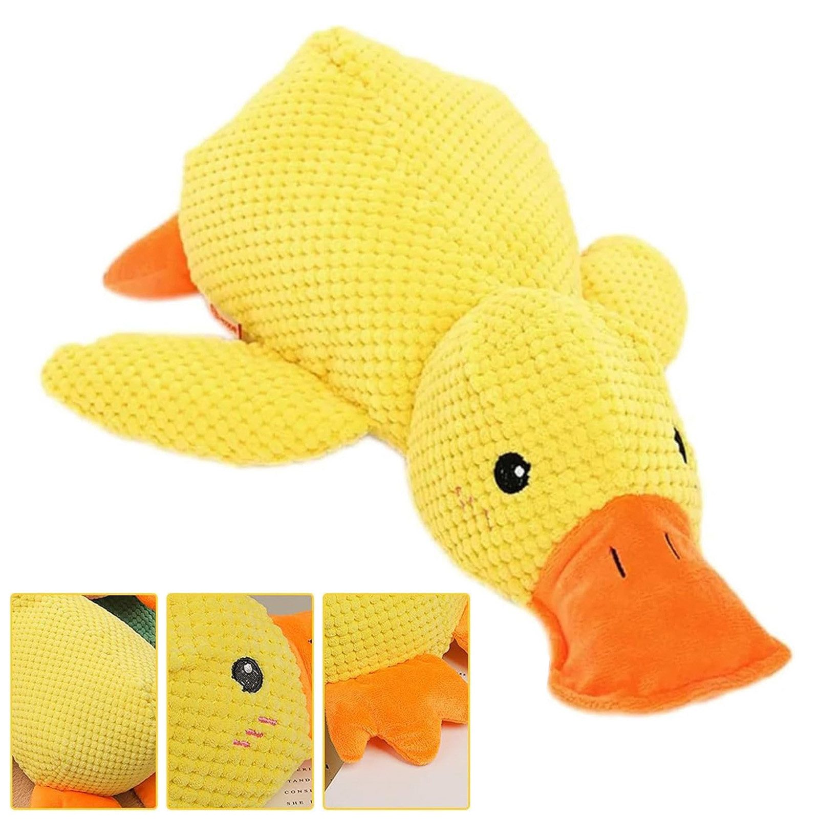 REDOM Tierkuscheltier Hundespielzeug Quietschende Ente Anti-Stress Plüschsp günstig online kaufen