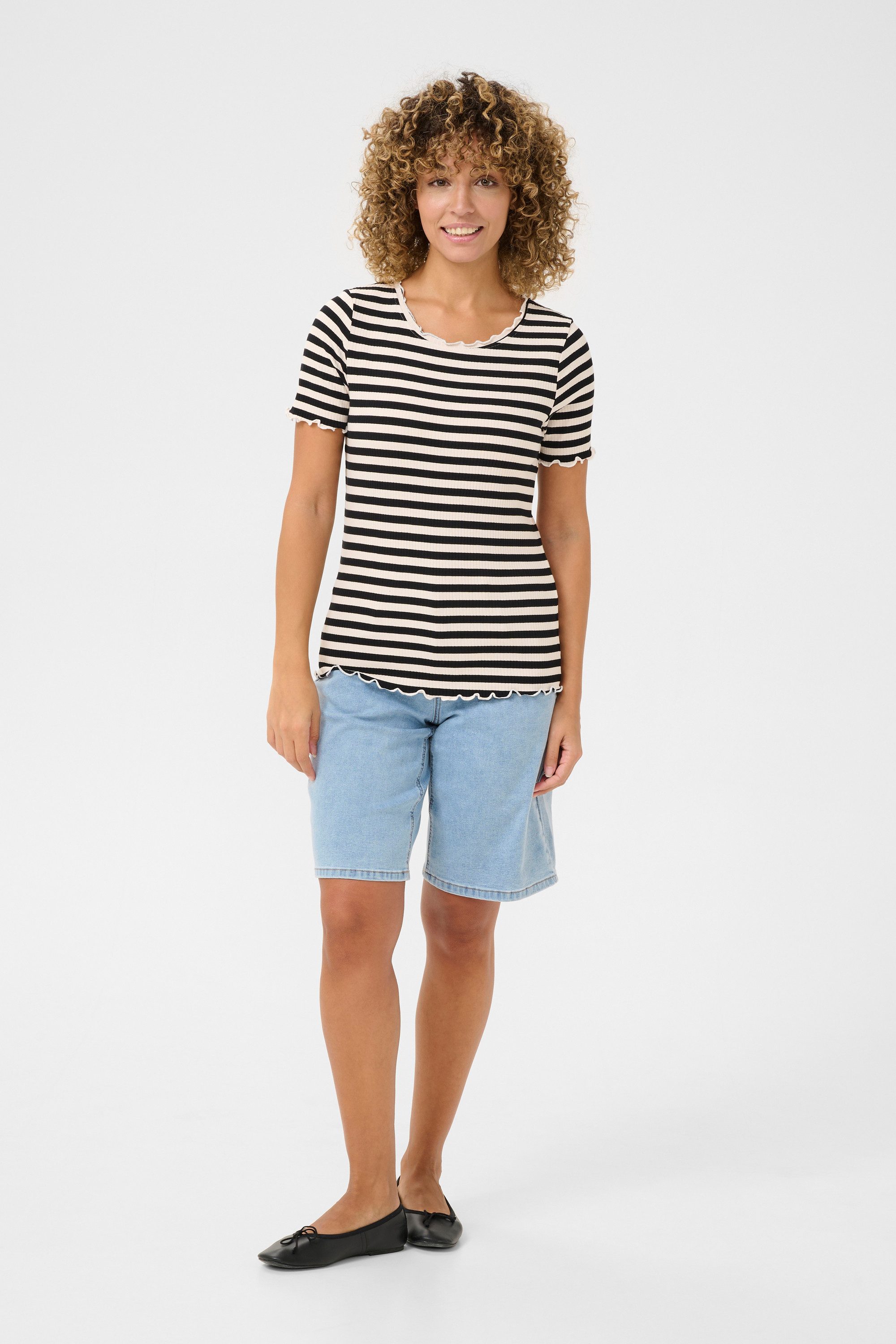Cream Blusentop T-Shirt kurzarm CRRibba