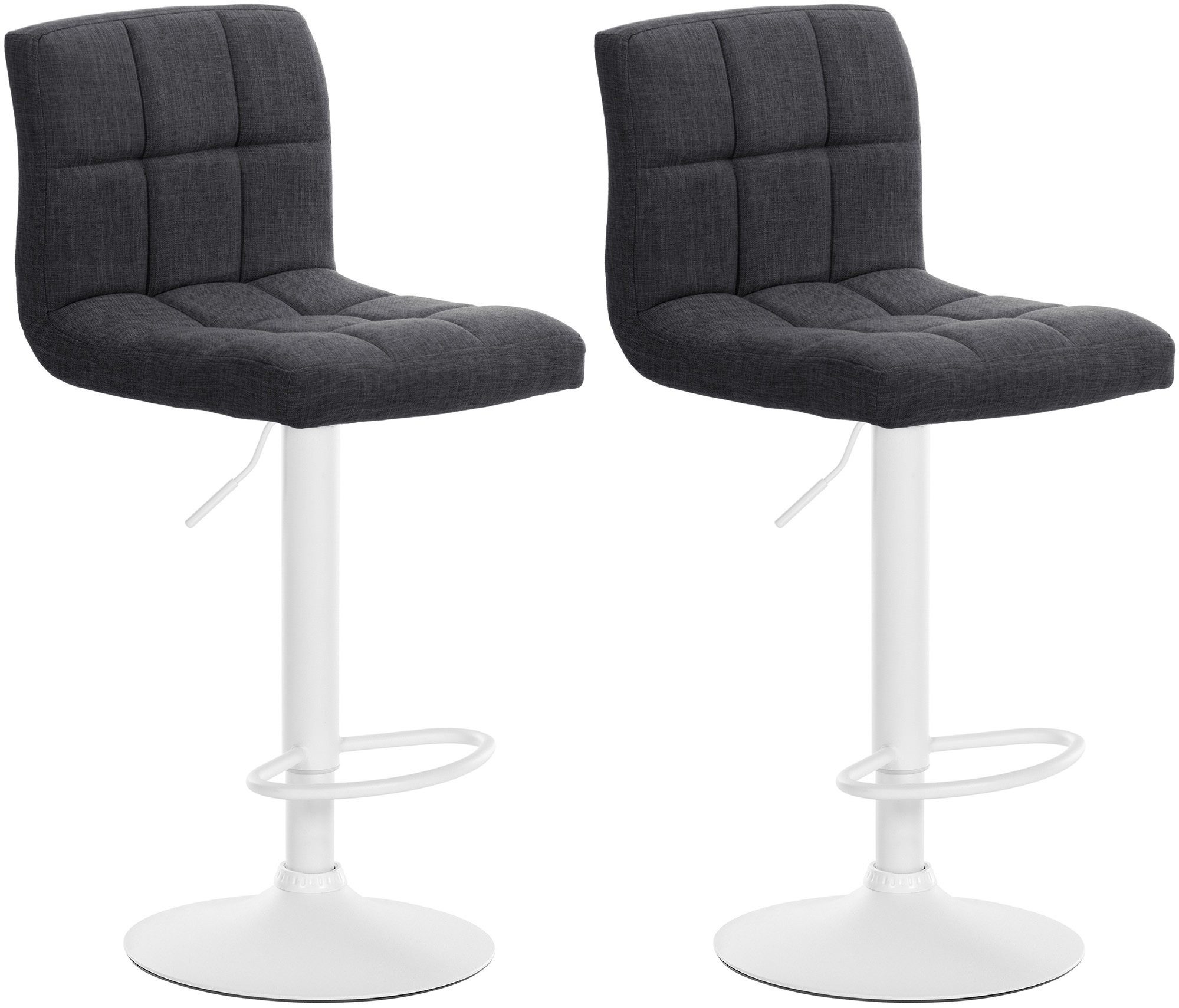 CLP Barhocker Calma Stoff (2er Set, günstig online kaufen