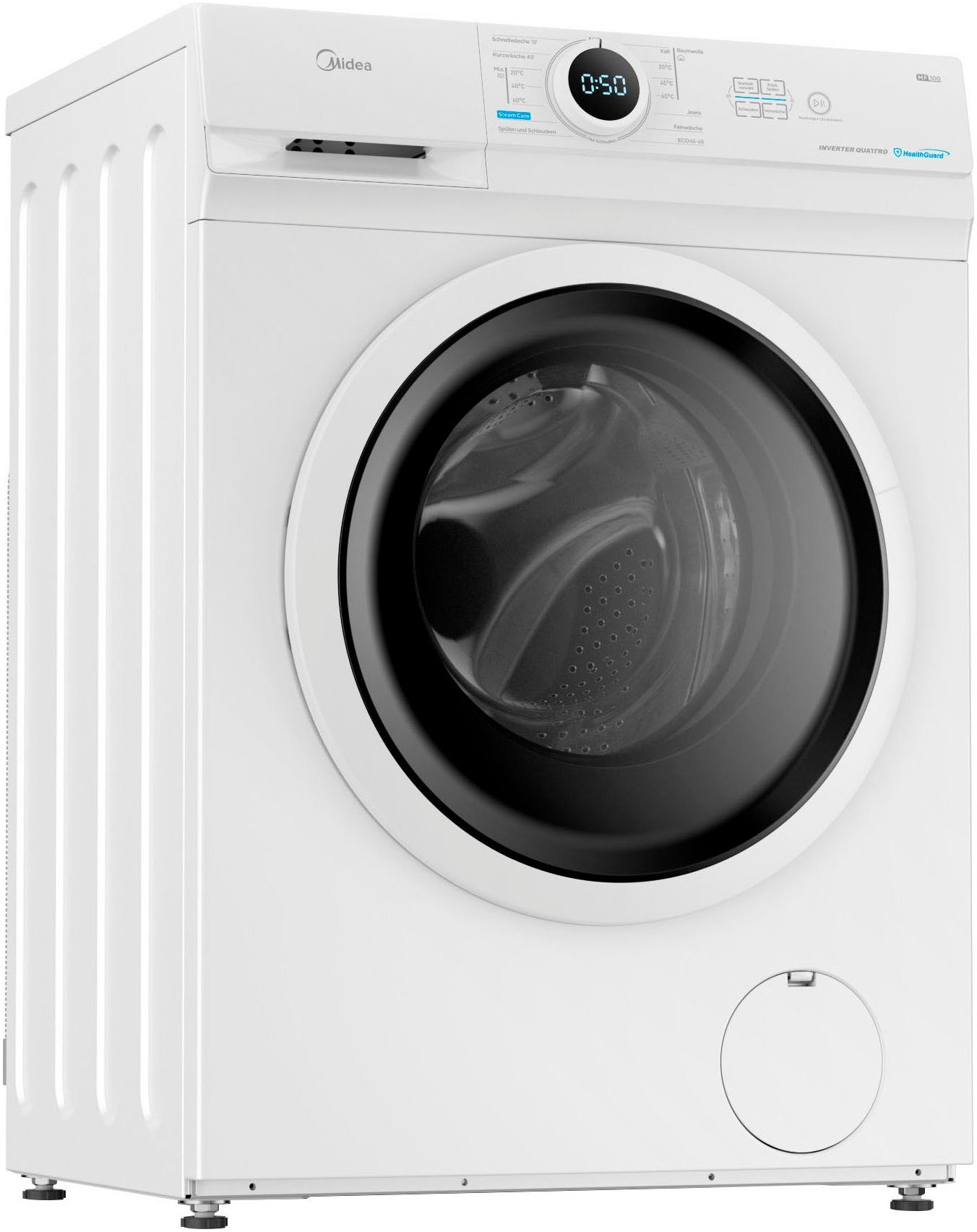 Midea Waschmaschine MF10EW70B, 7 kg, 1400 U/min