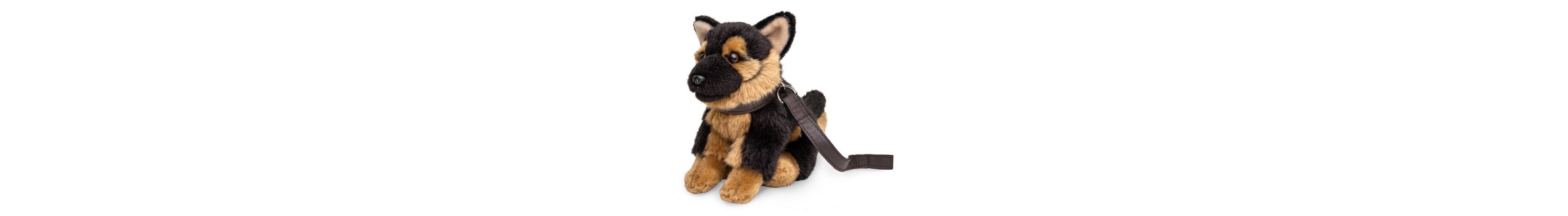 Uni-Toys Kuscheltier »Deutscher Schäferhund Welpe, sitzend, mit Leine