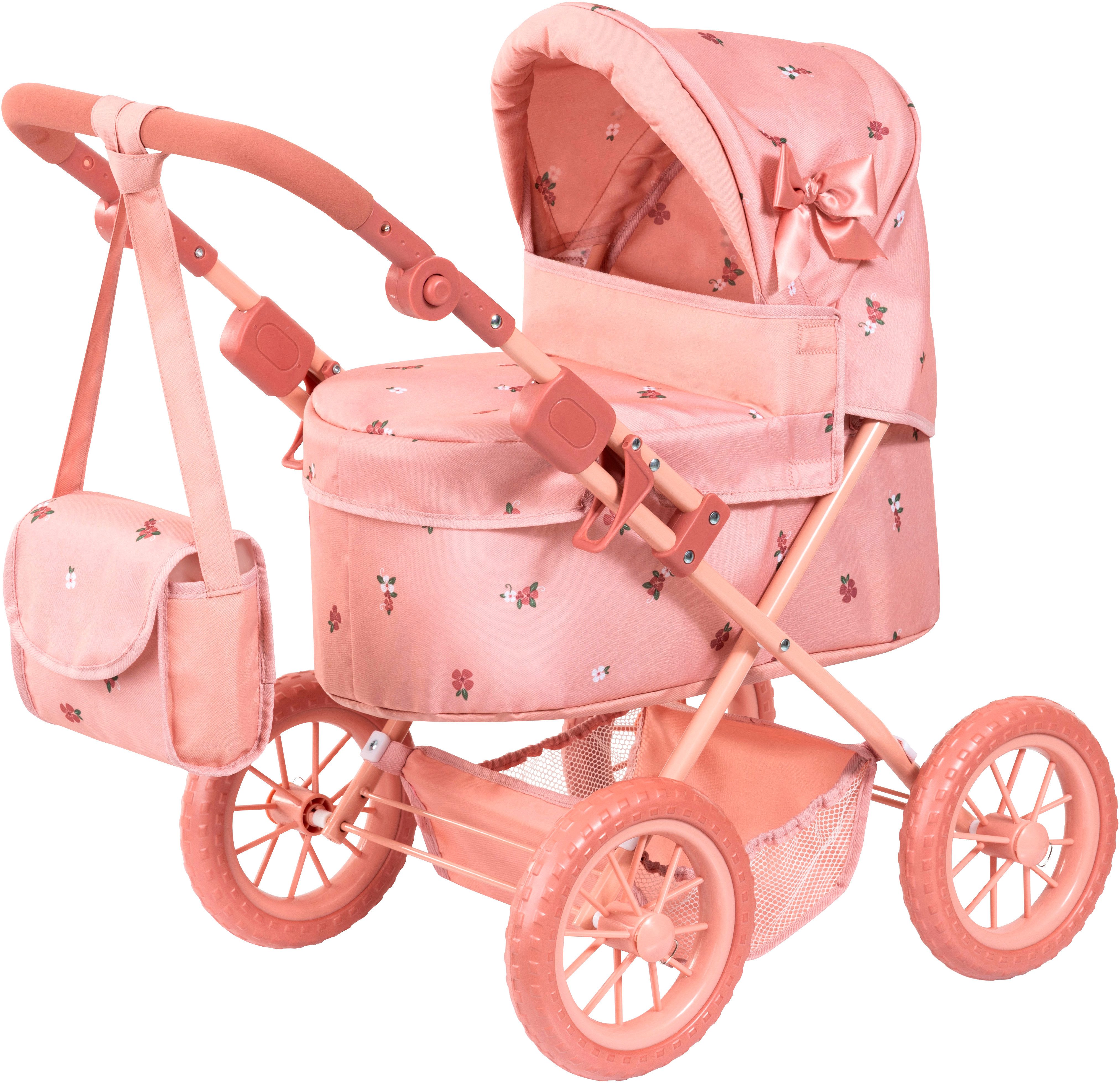 Bayer Puppenwagen Trendy, mit Wickeltasche