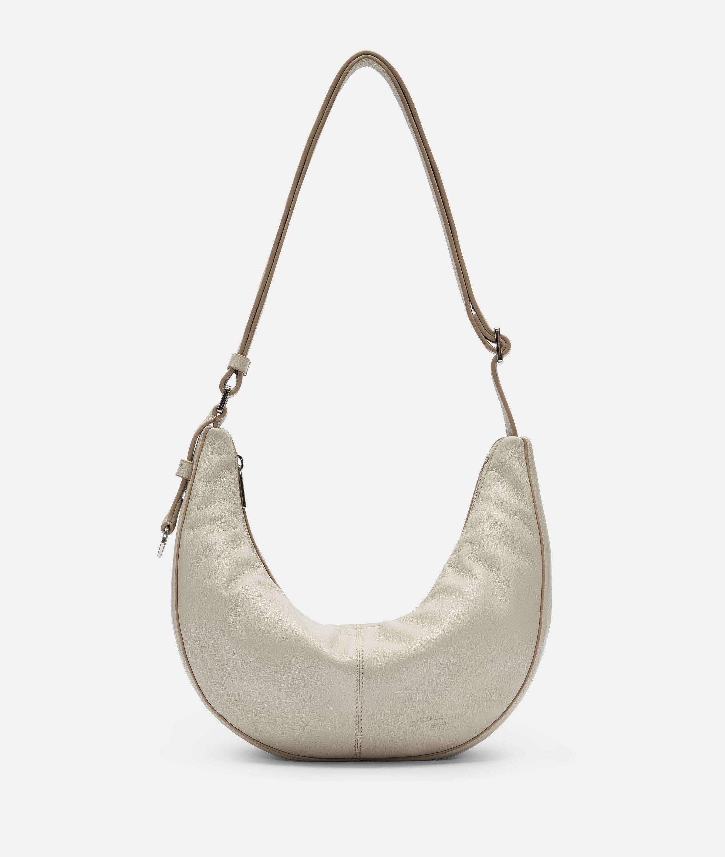 Liebeskind Berlin Schultertasche Hobo, Kleine Hobo-Bag aus Schafsleder günstig online kaufen