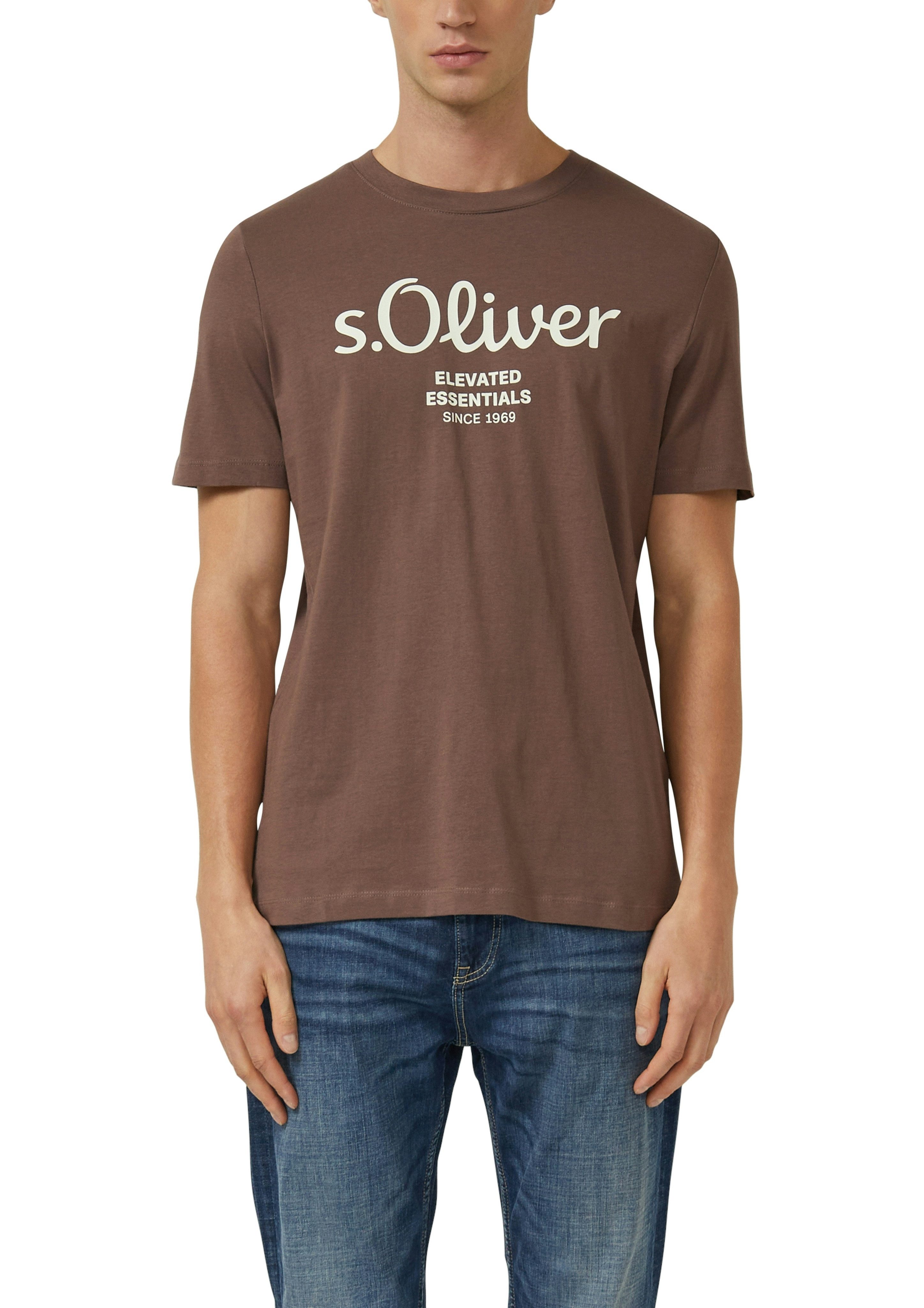 s.Oliver T-Shirt mit Logo-Print